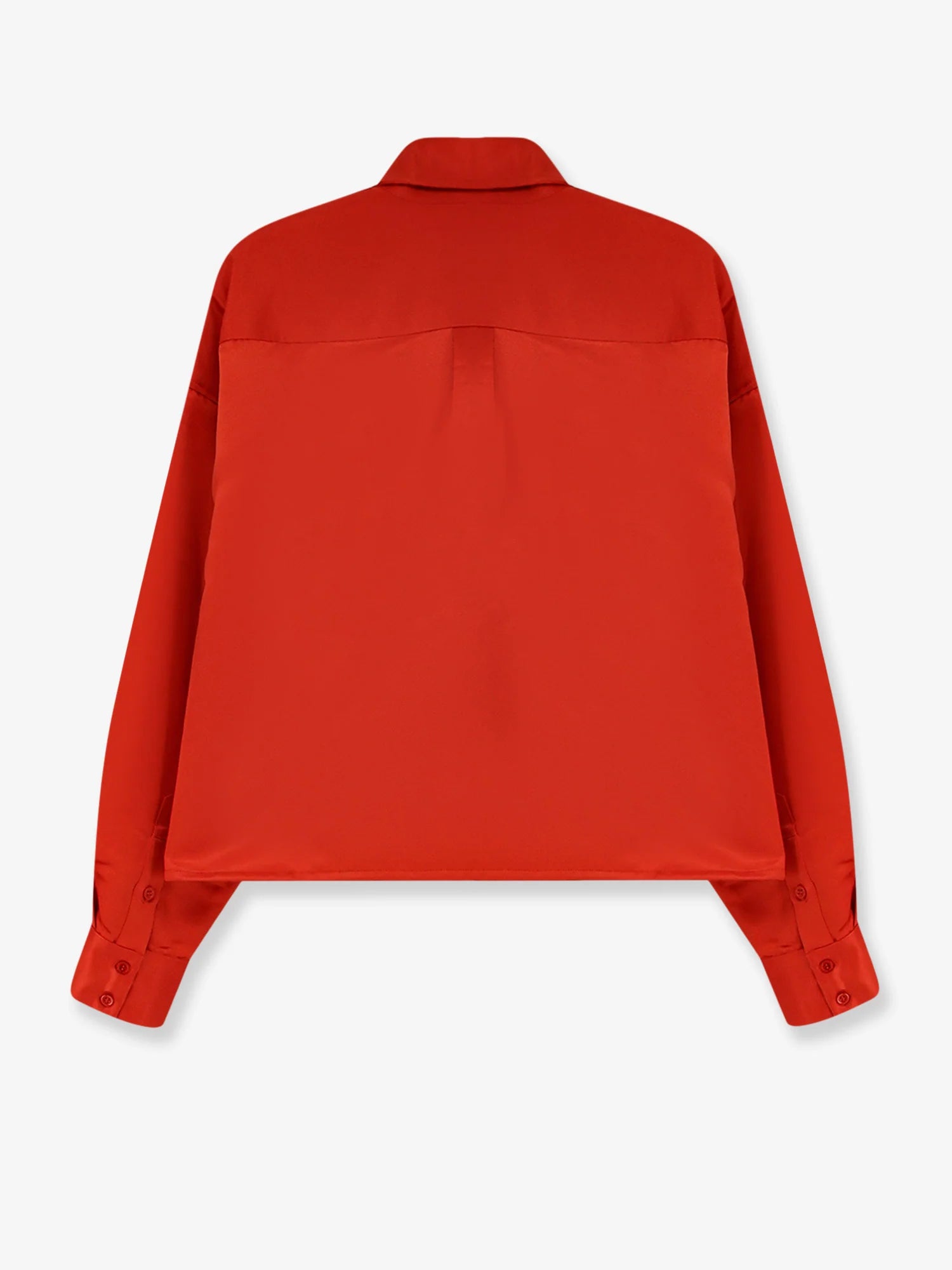 Arlen satin boxy shirt