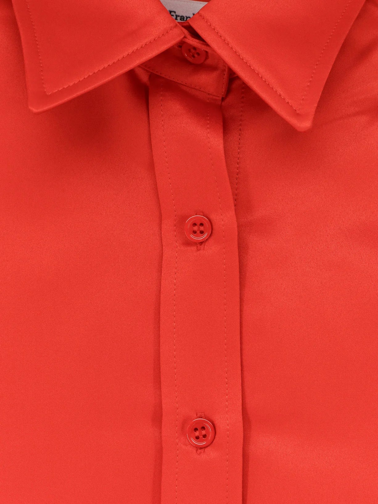 Arlen satin boxy shirt