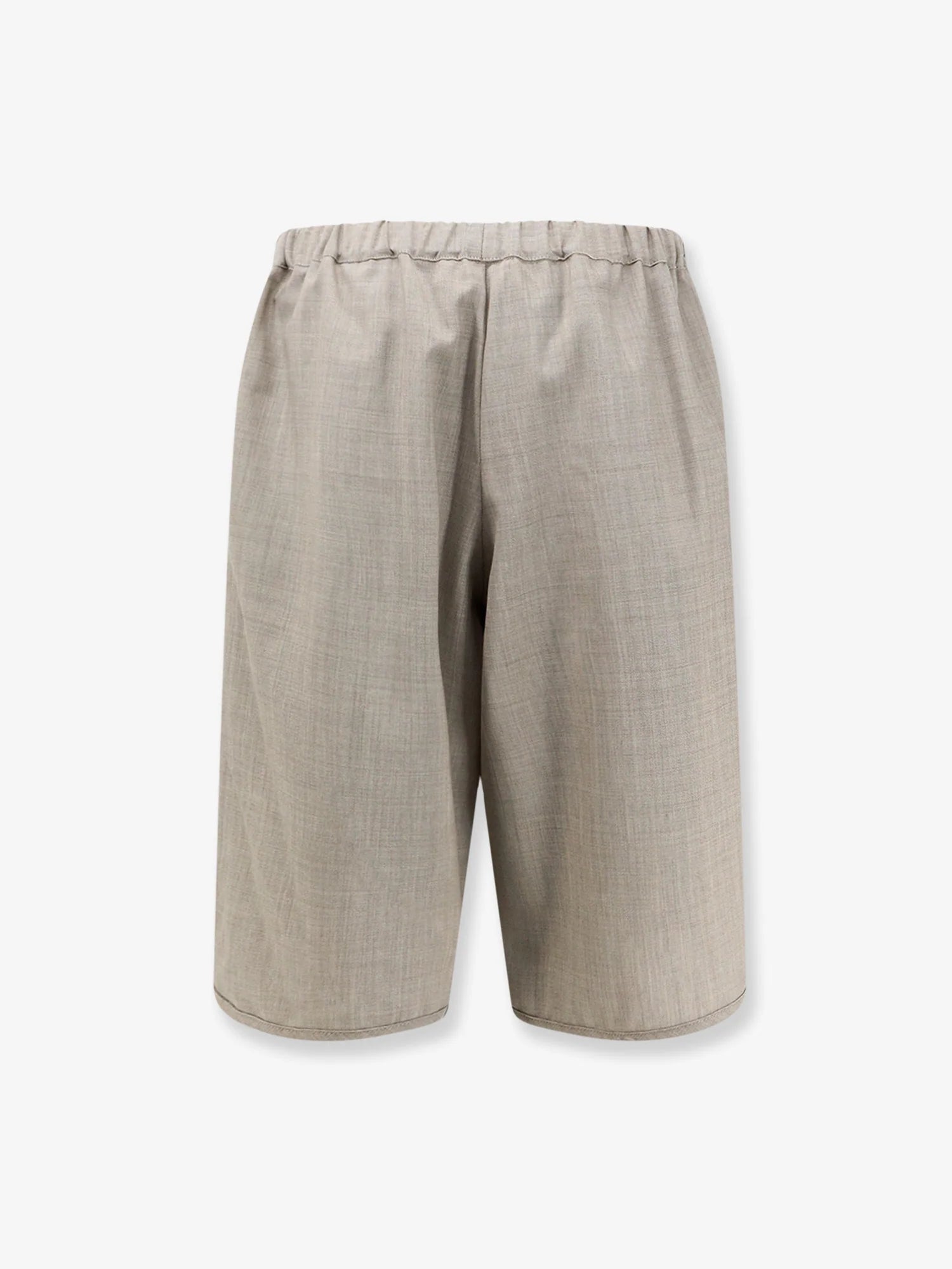 Nelis mélange virgin wool bermuda shorts
