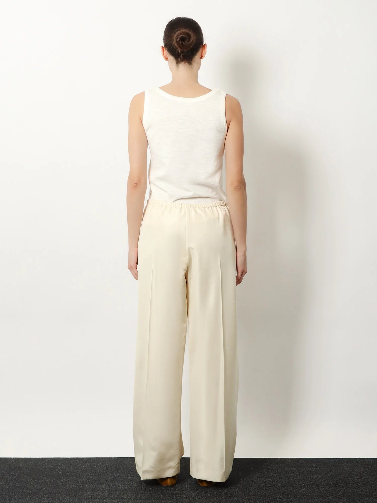 Beta silk trousers