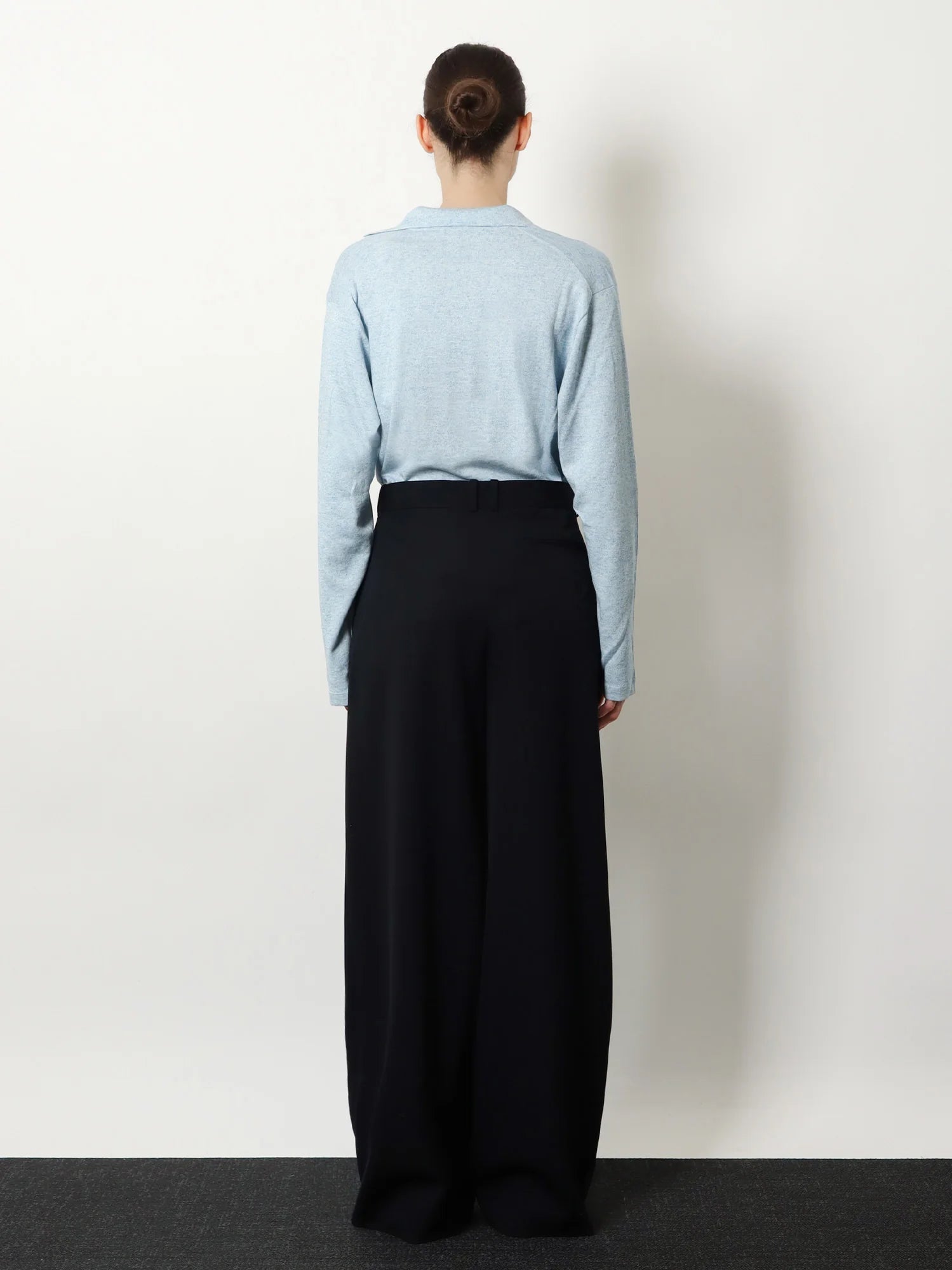 Dender wool trousers