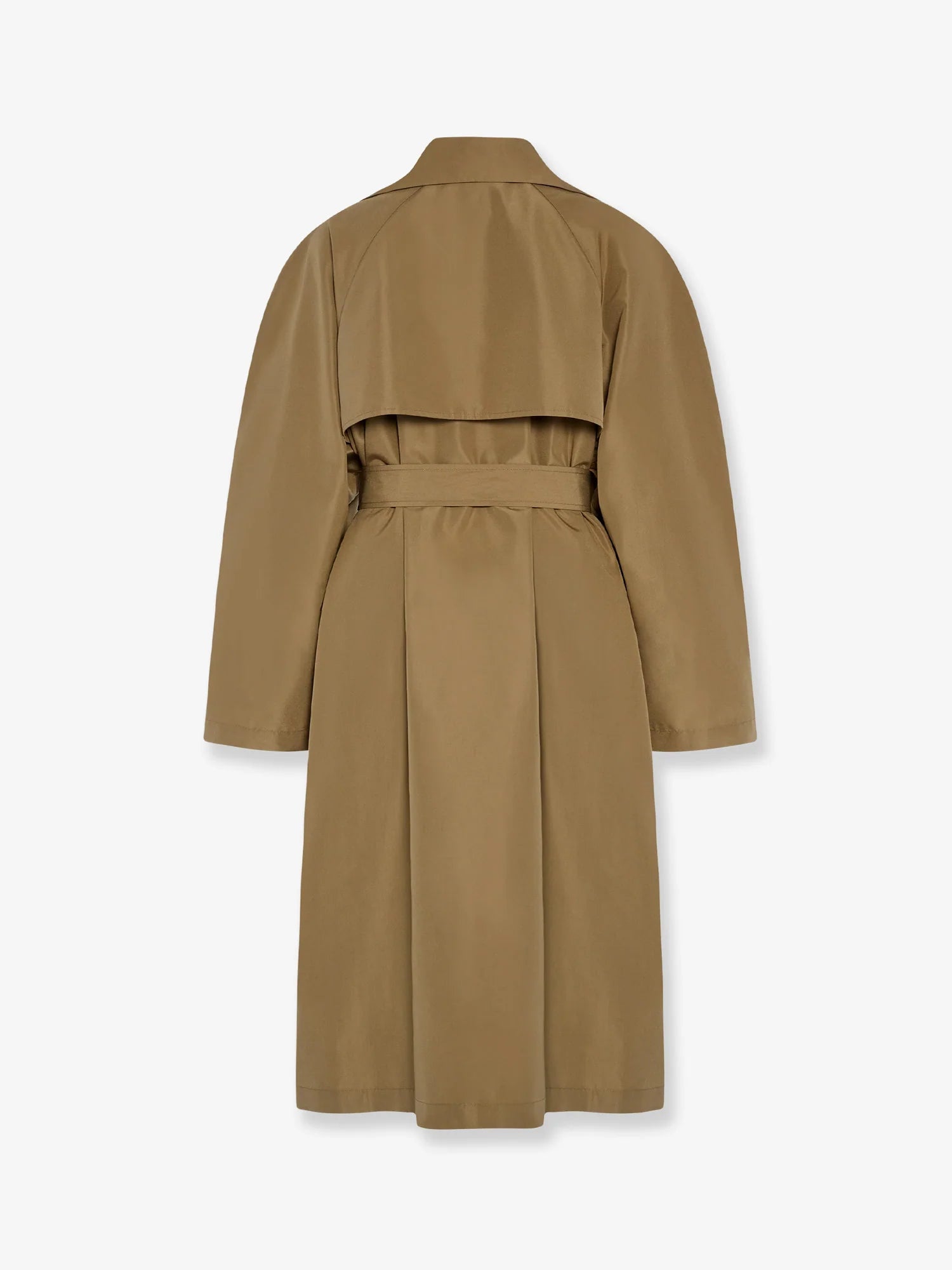 Amapola ultrafine silk trench coat