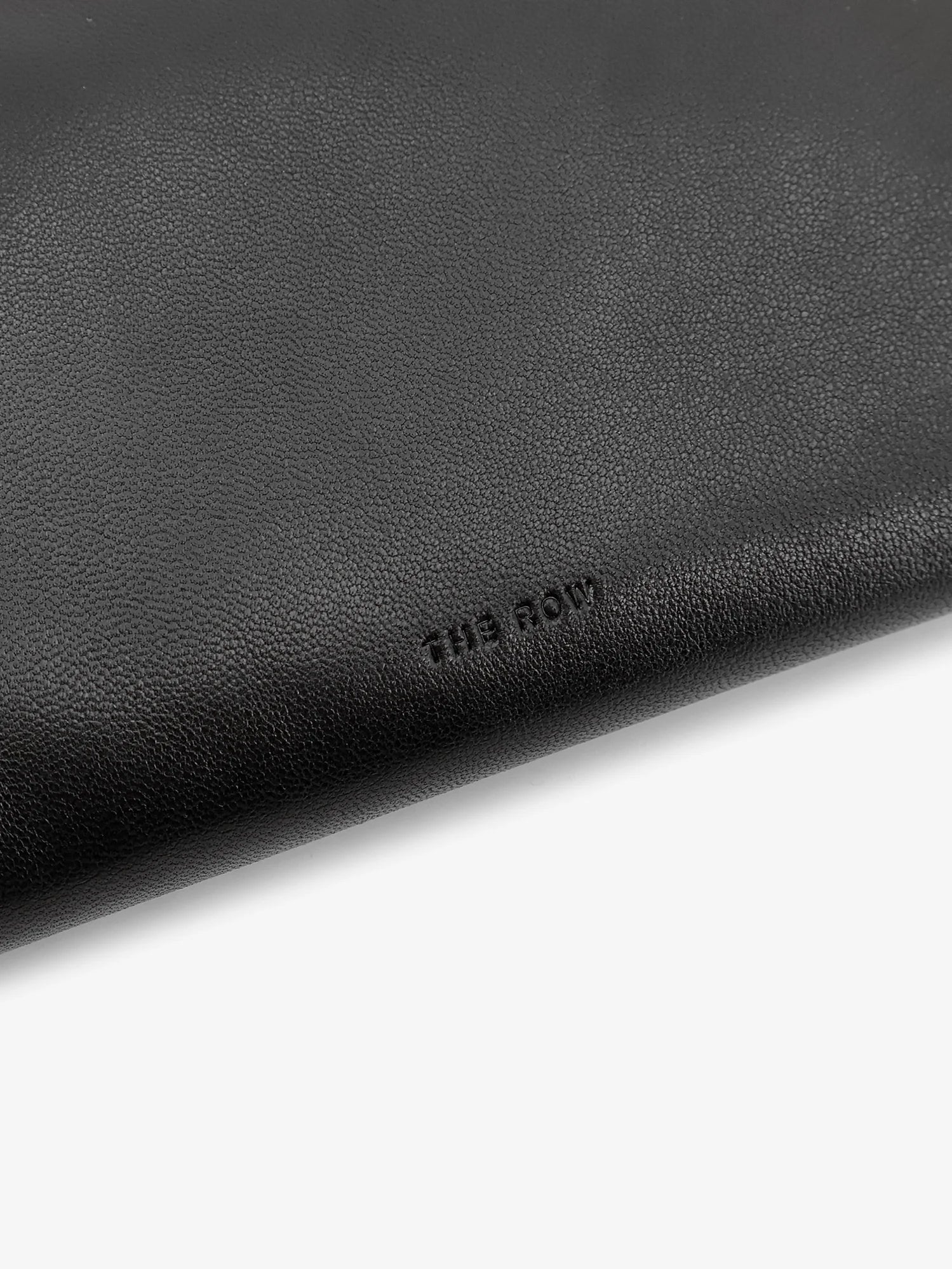 Ray leather clutch bag