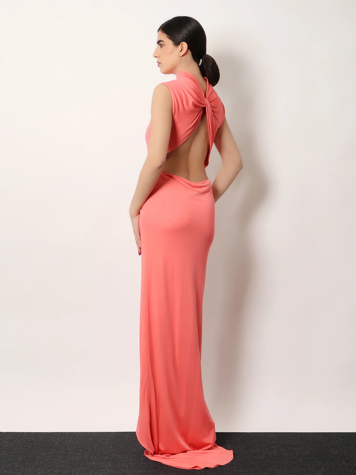 Long viscose dress