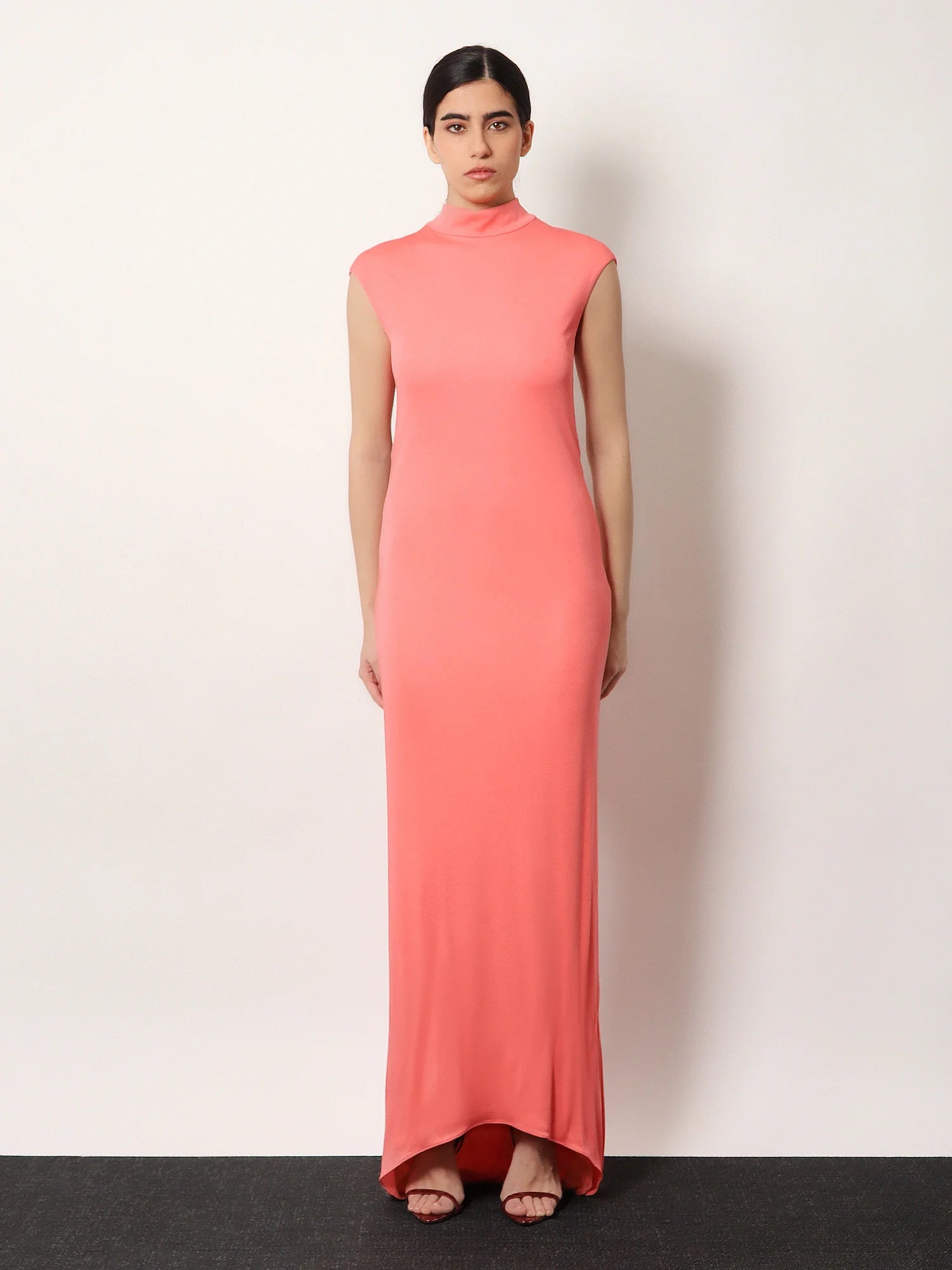 Long viscose dress