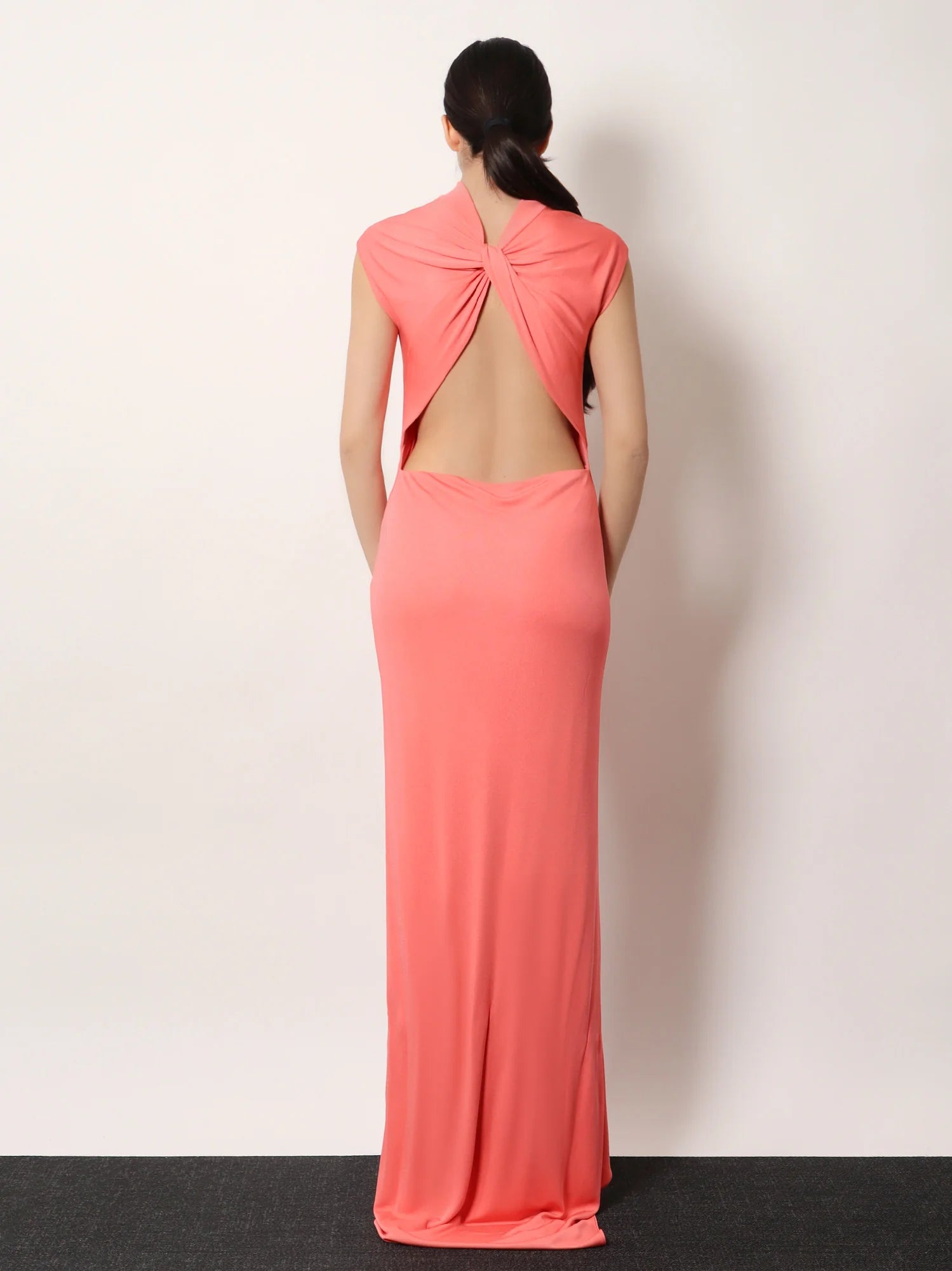 Long viscose dress