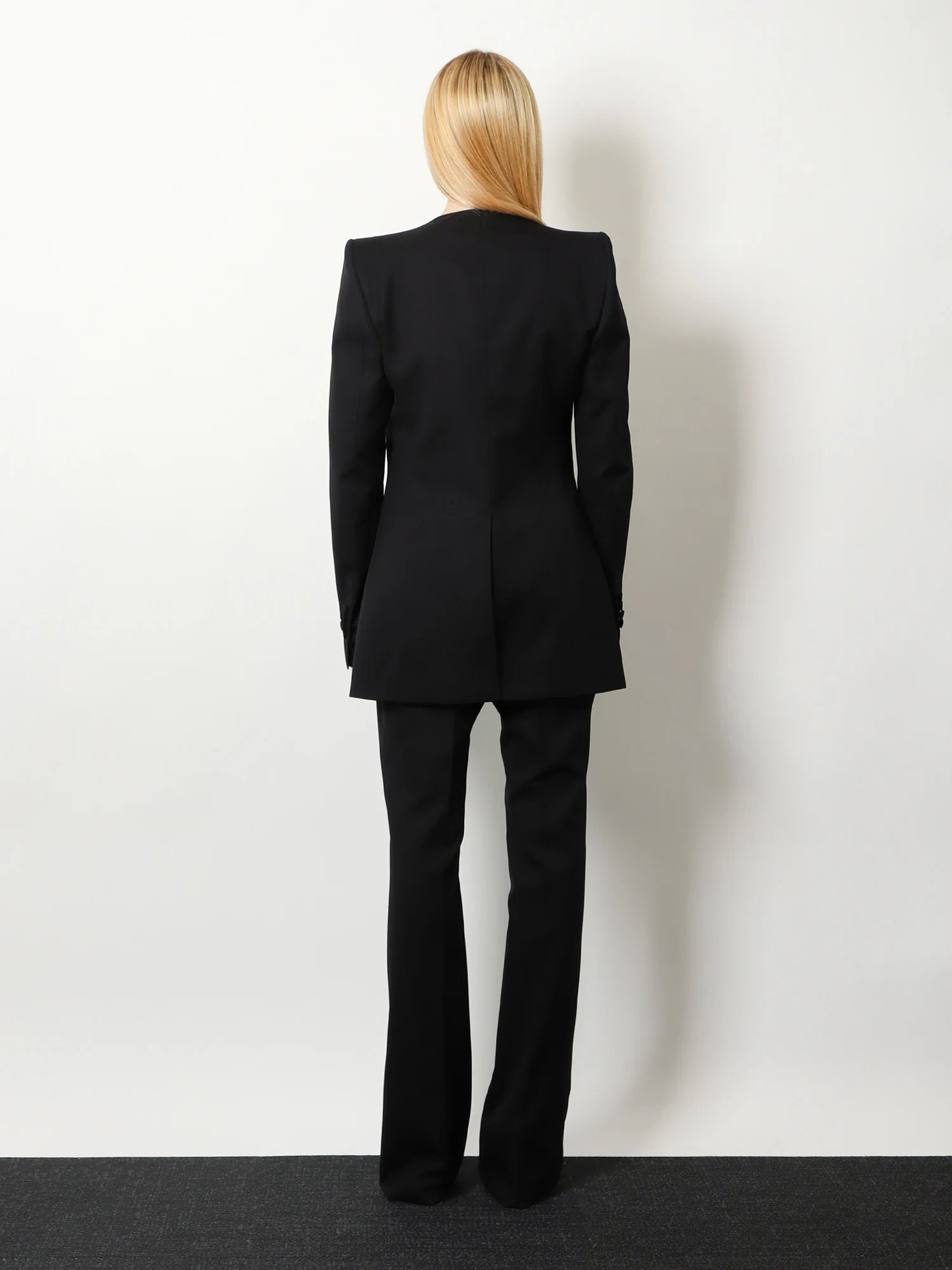 Wool and silk blazer