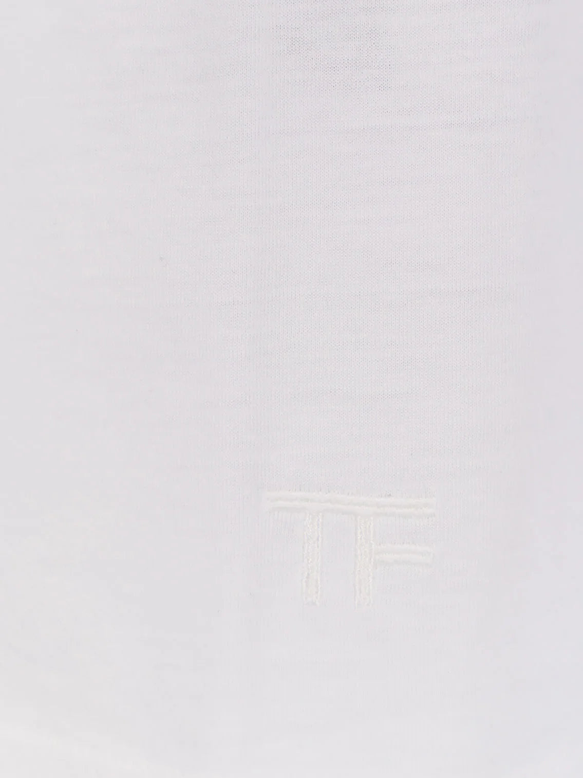 Cotton and silk t-shirt
