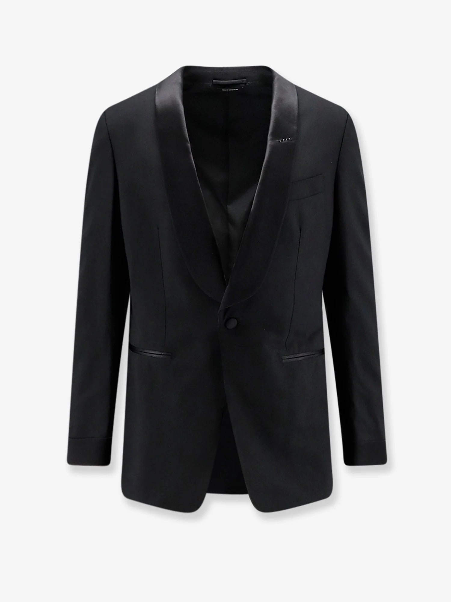 Tuxedo wool blazer