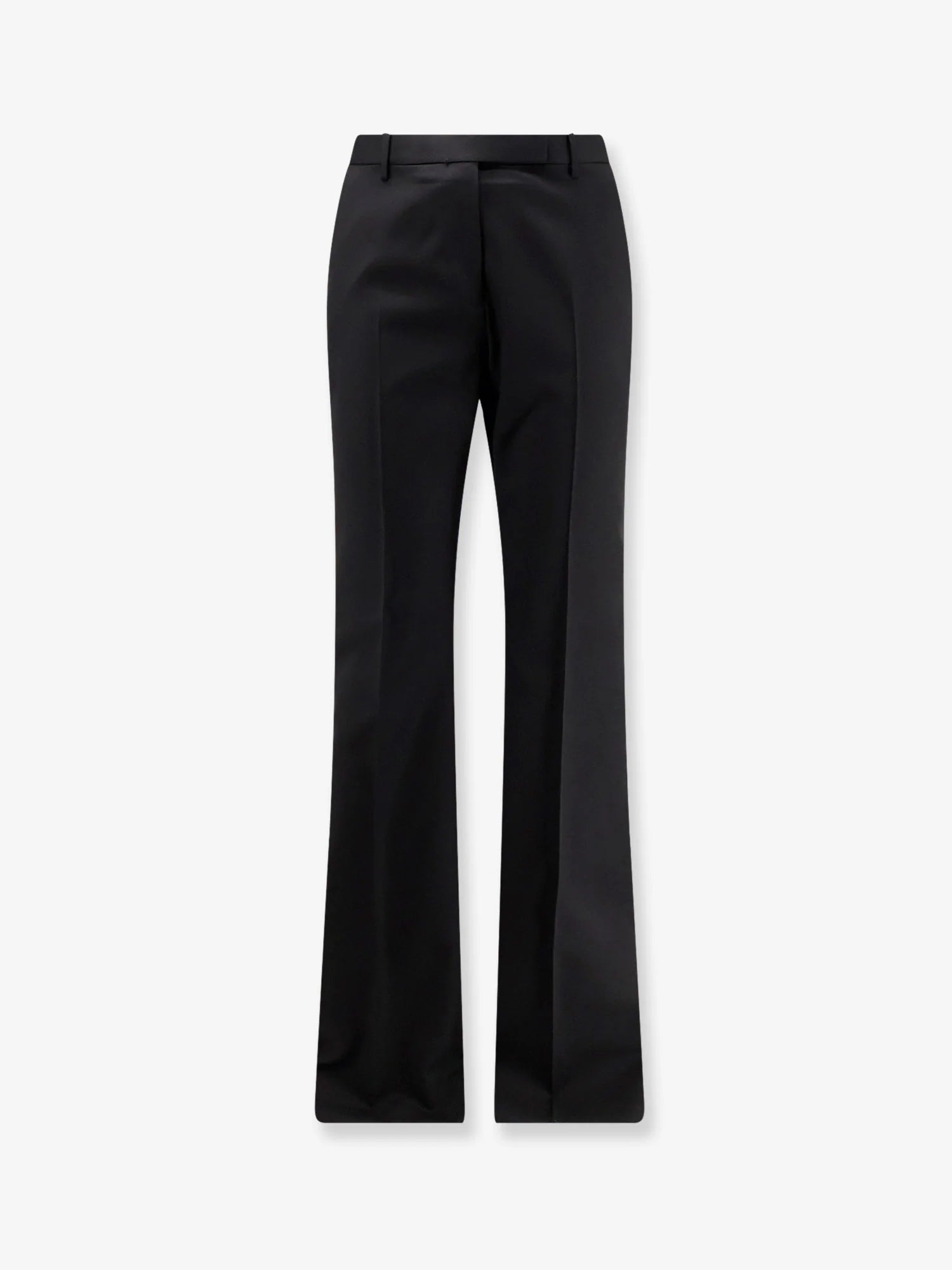 Wool and silk trousers