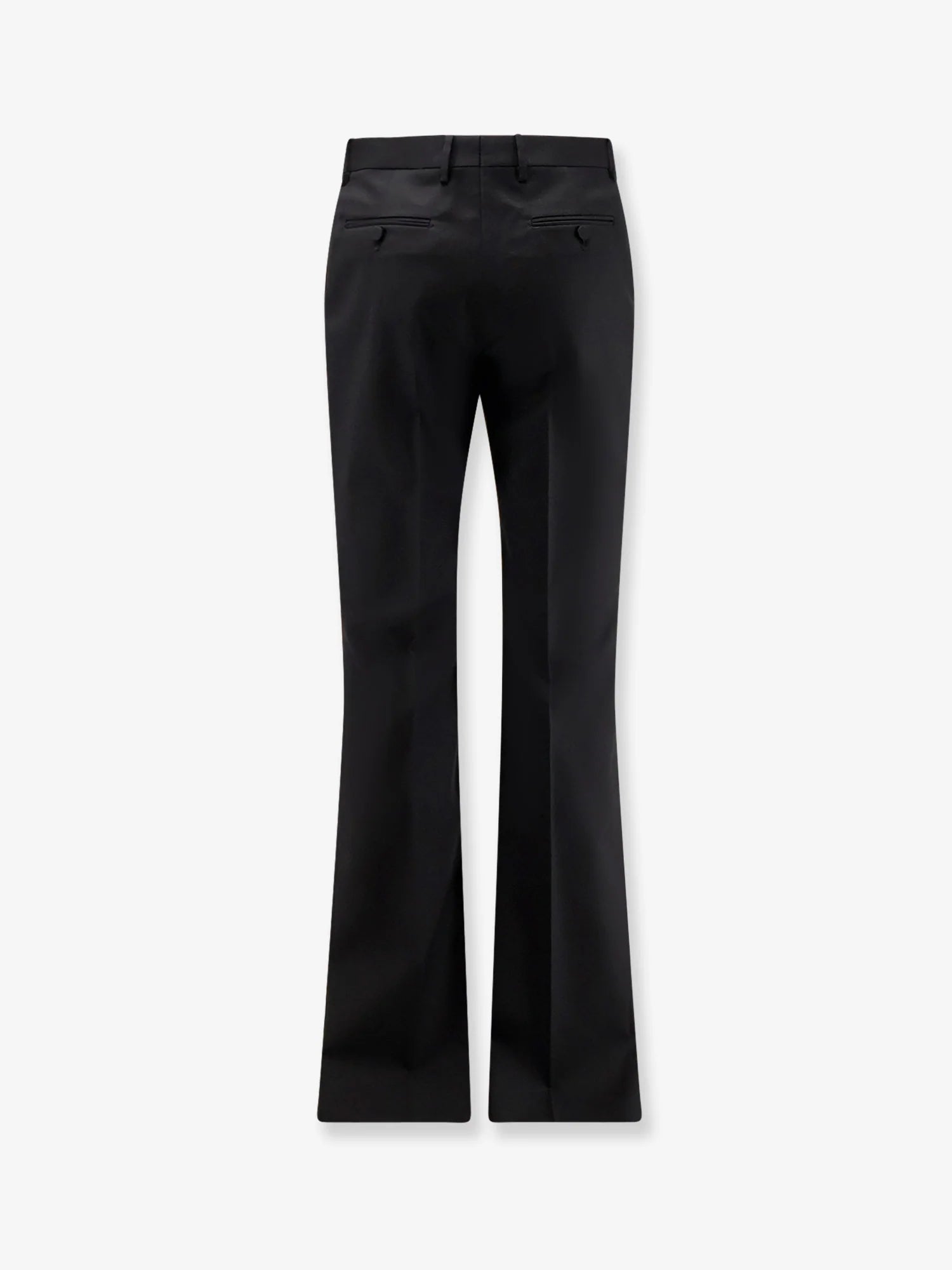 Wool and silk trousers