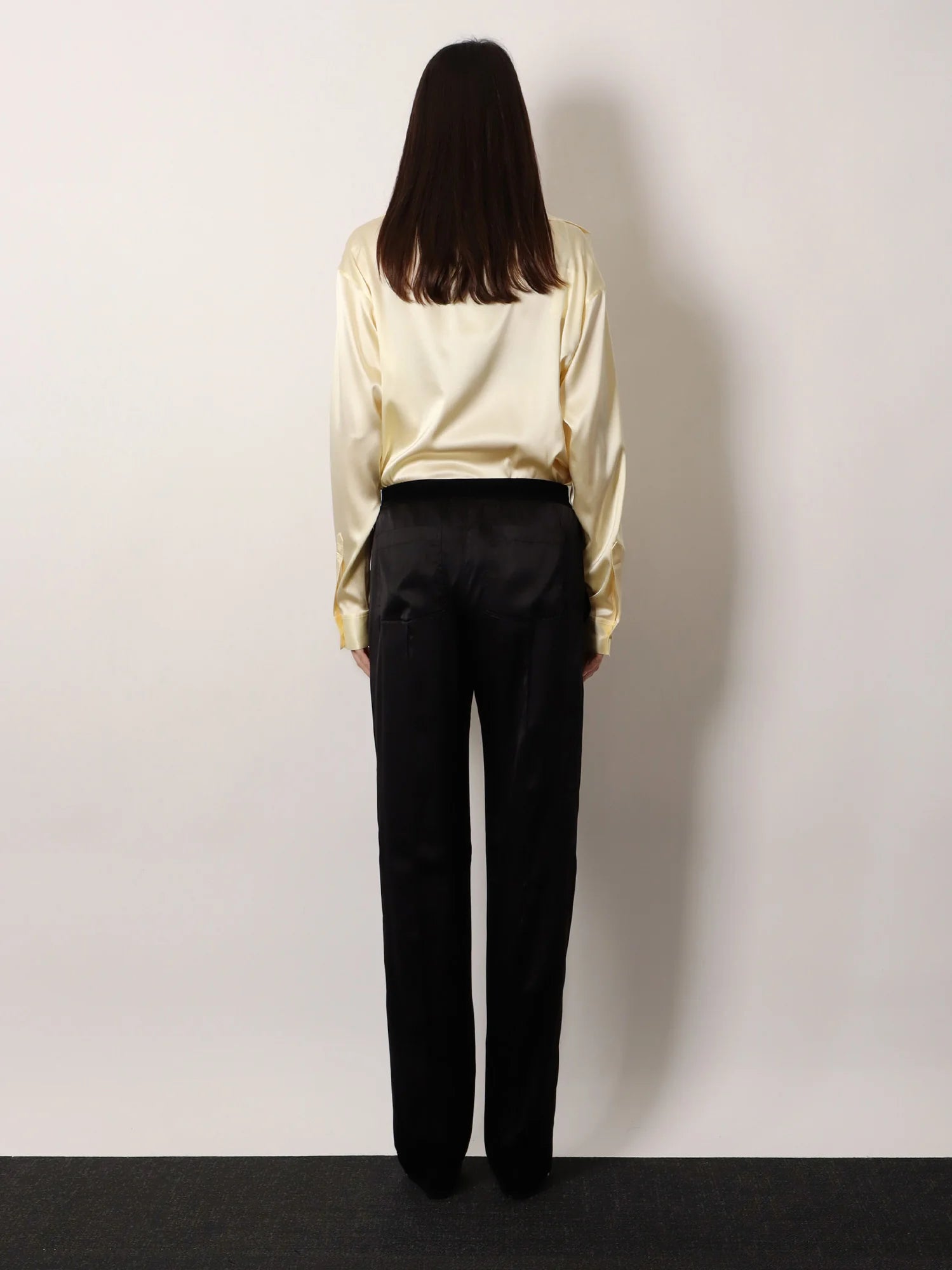 Pyjamas stretch satin trousers