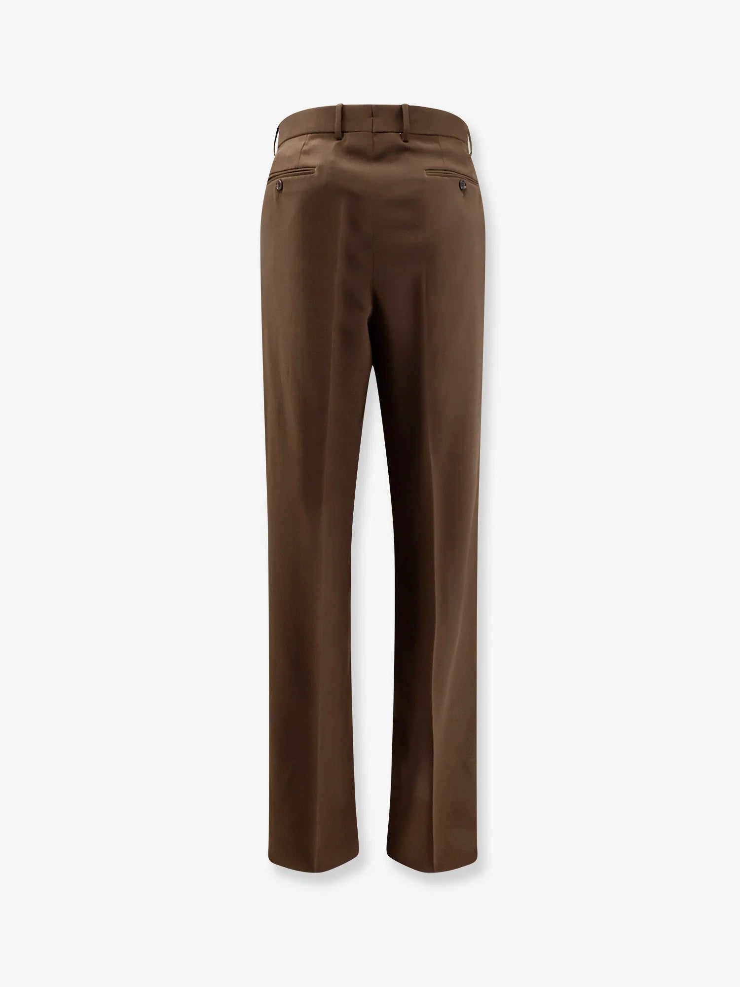 Wool trousers with pinces