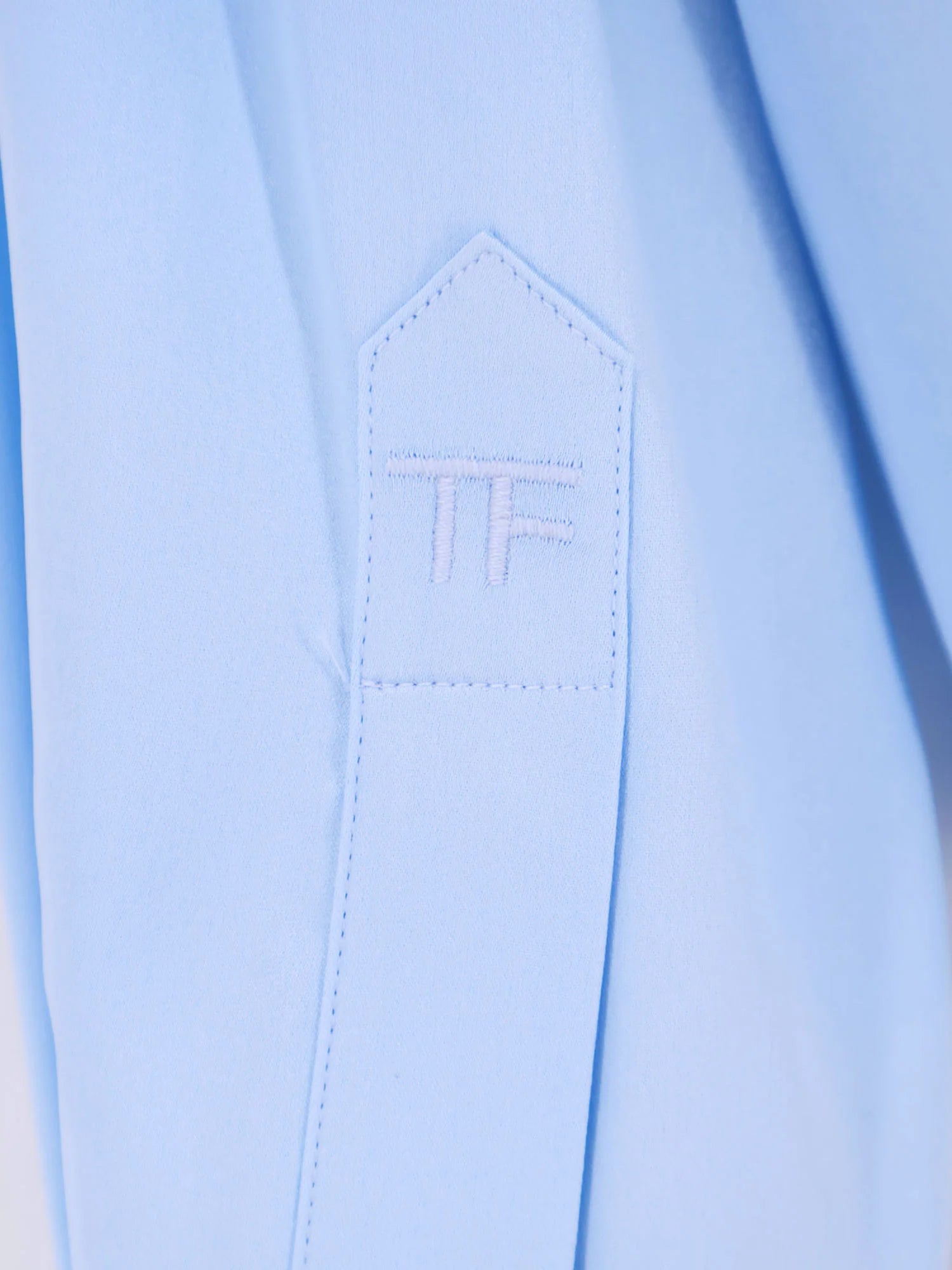Stretch satin shirt