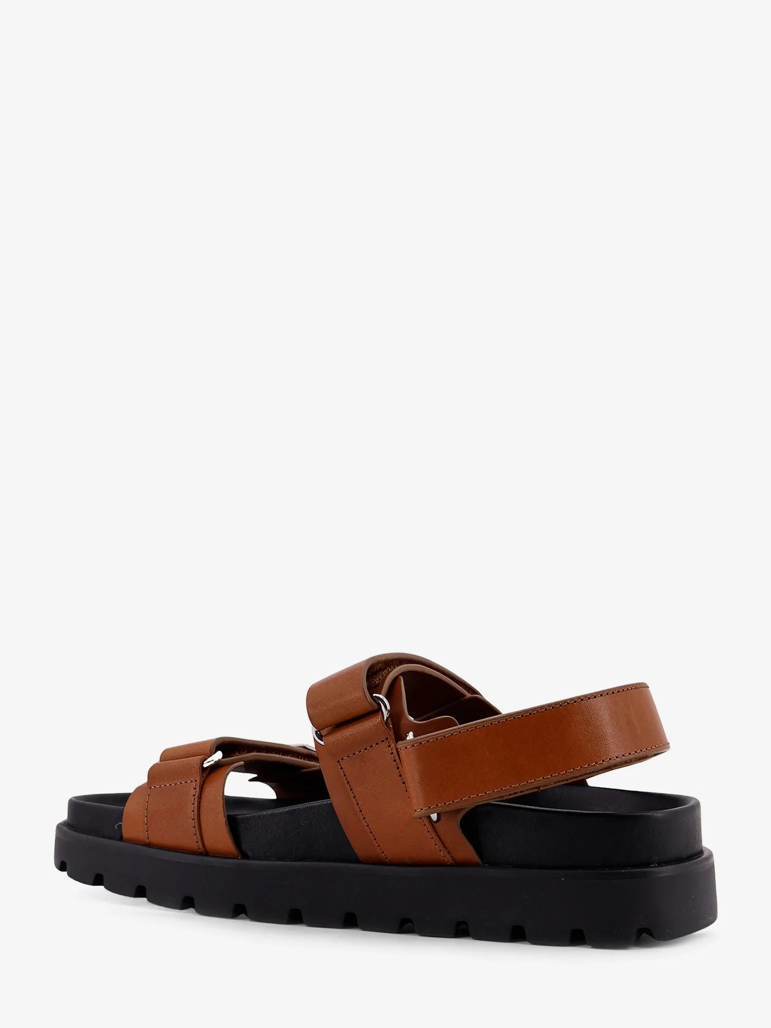 Mellow low leather sandals