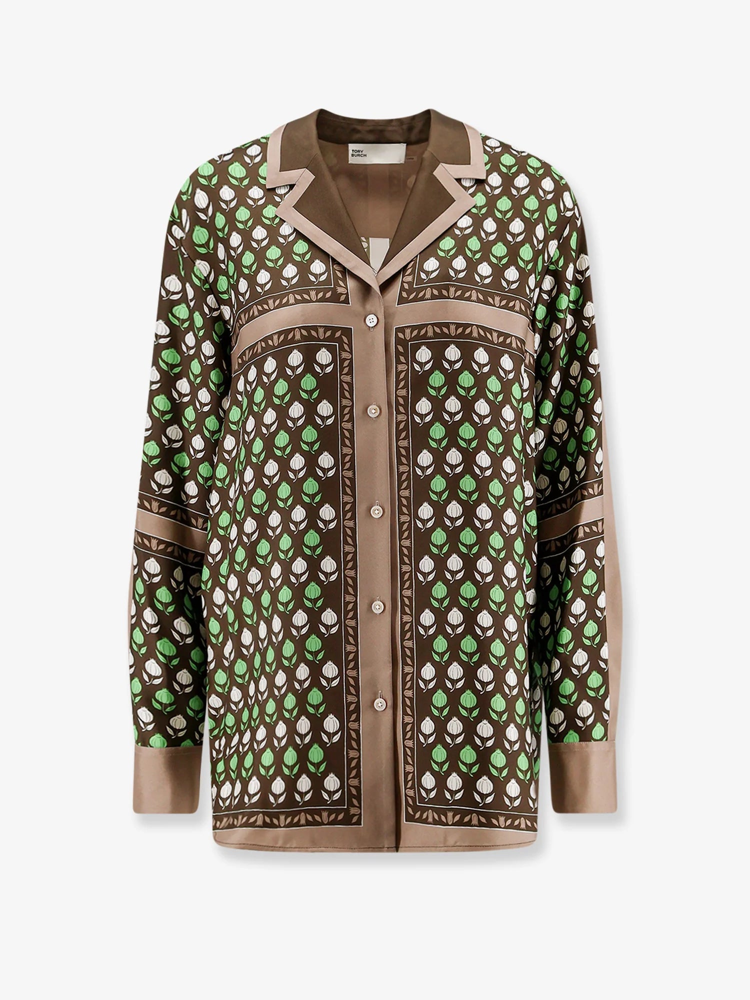 Multicolor silk shirt