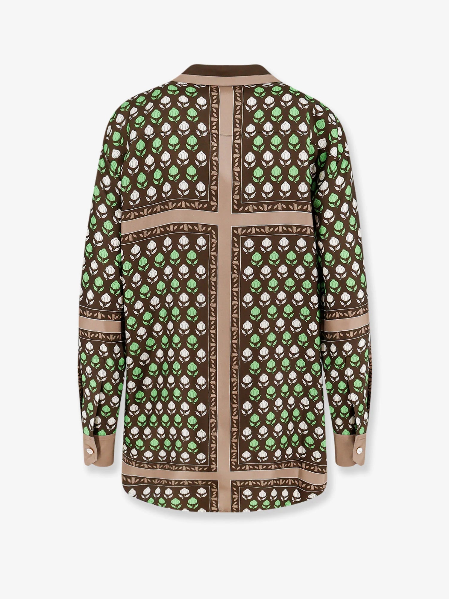 Multicolor silk shirt