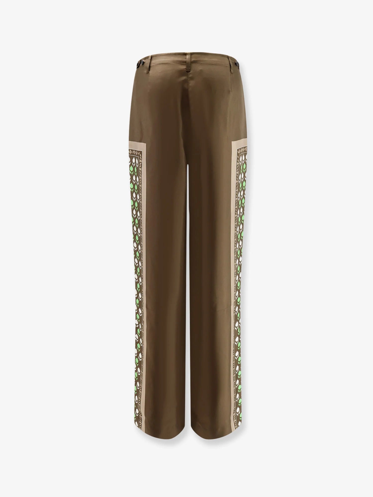 Silk trousers