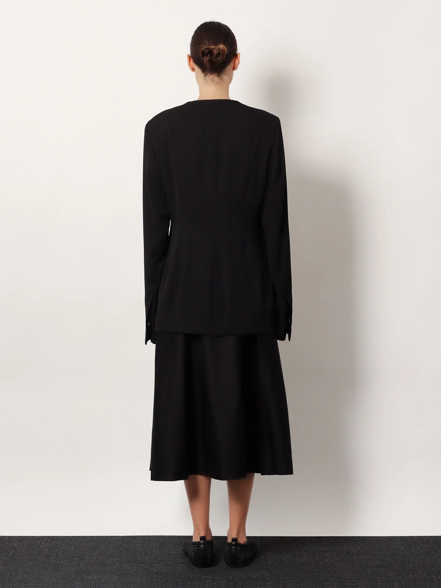 Evening viscose blend blazer