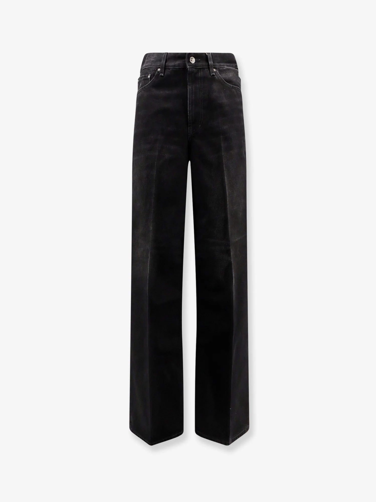 Black denim jeans