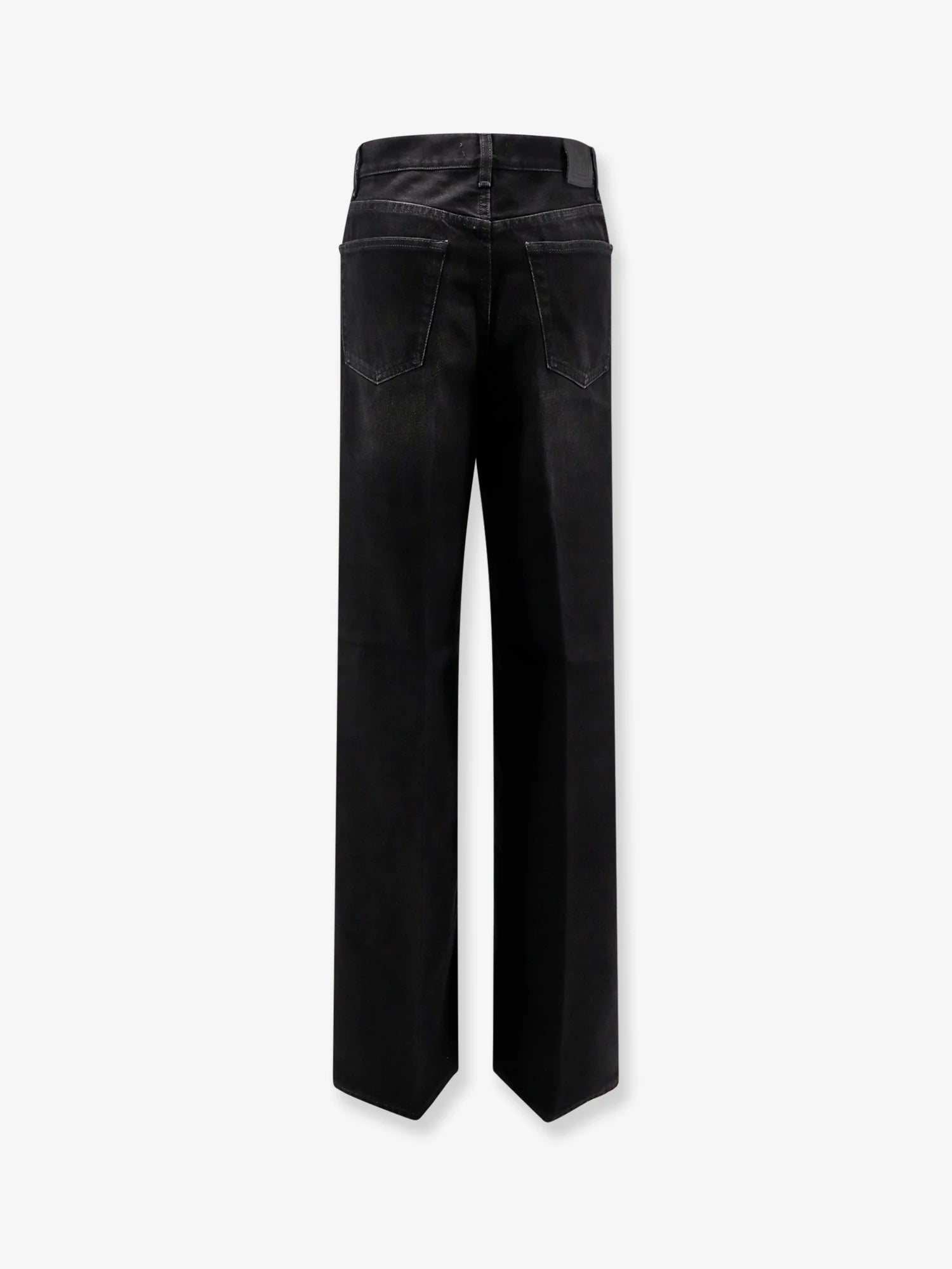 Black denim jeans