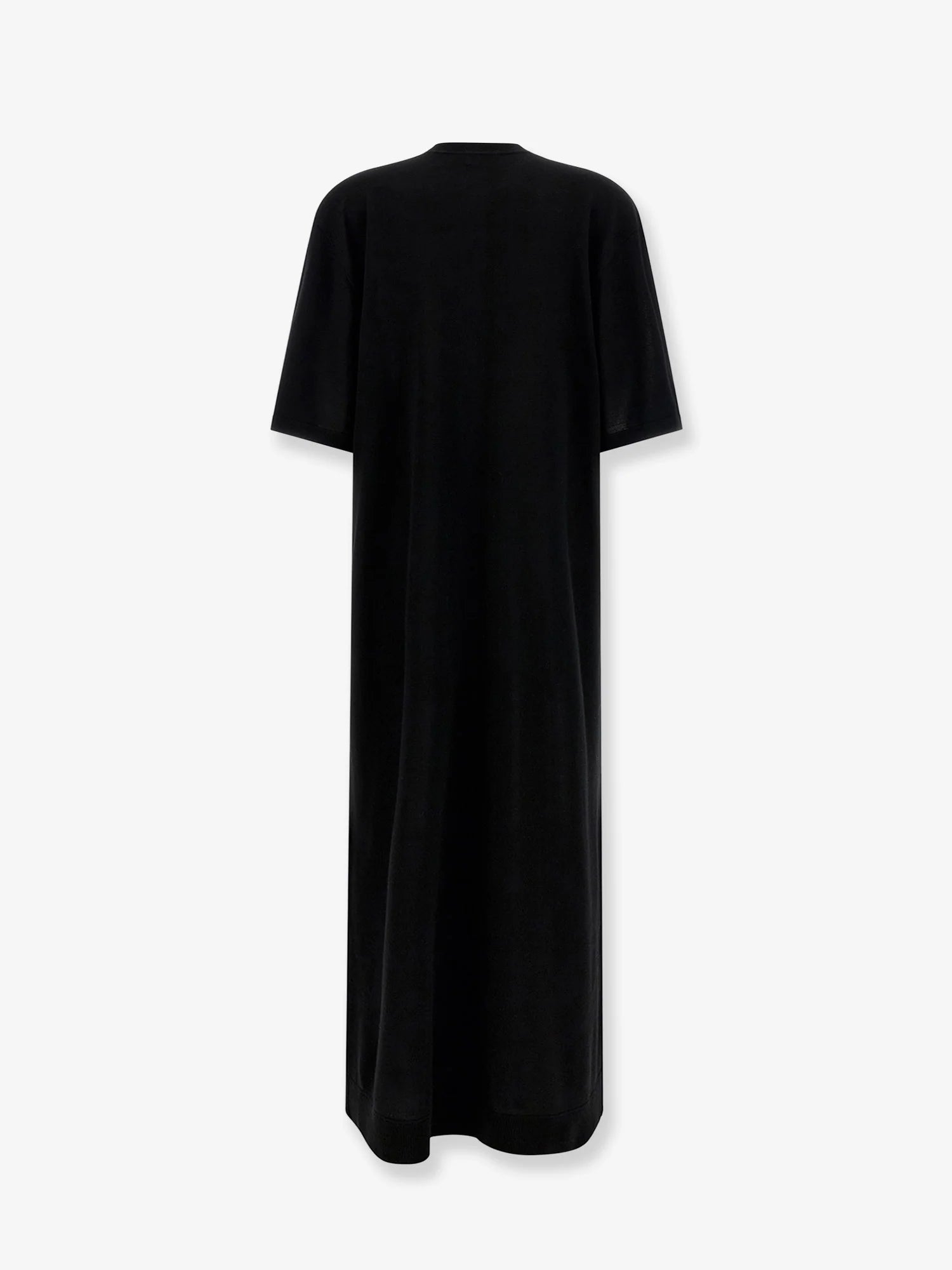 Long merino wool dress