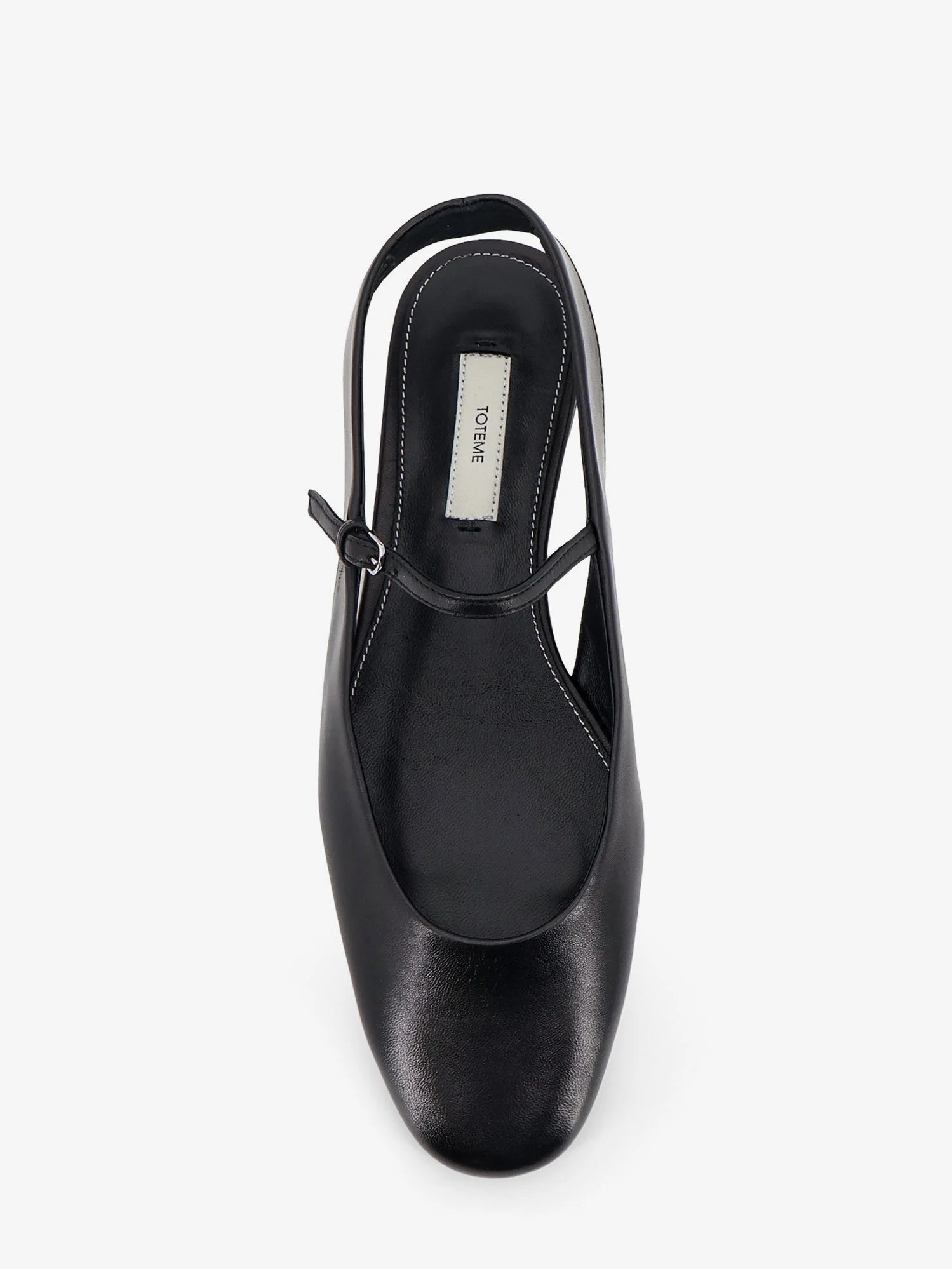 Leather ballerinas