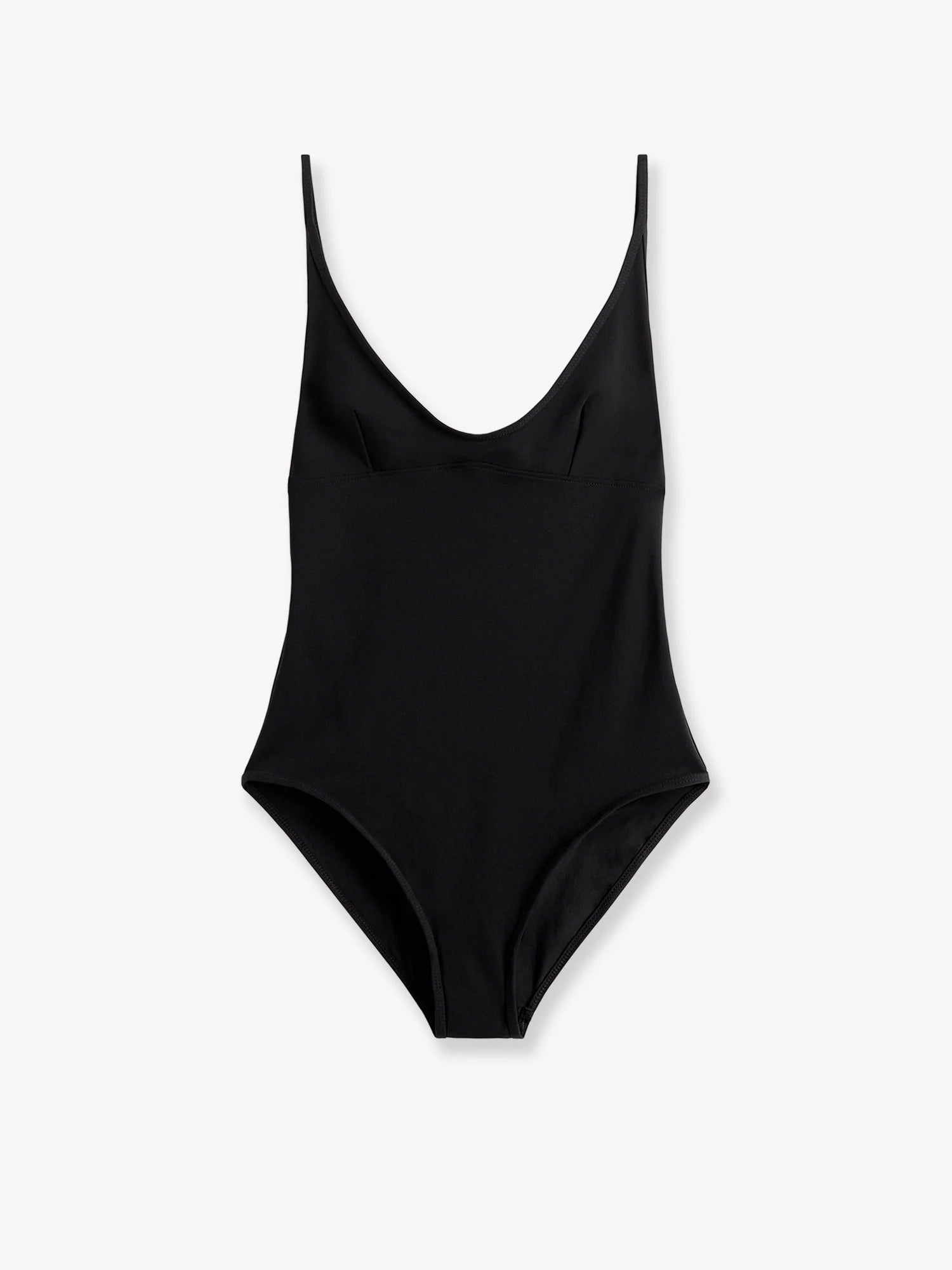 Scoop nylon one-piece swimsuit