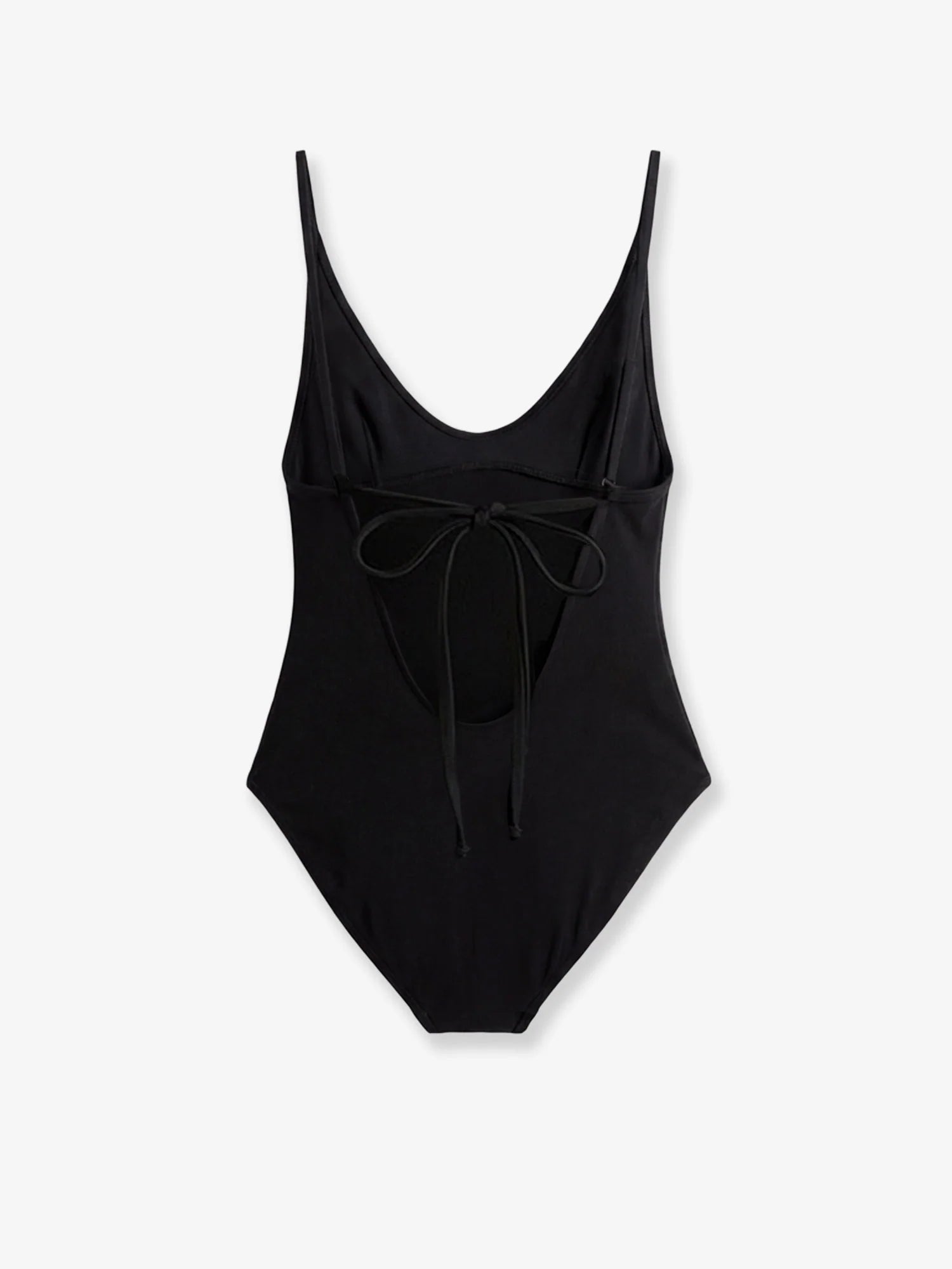 Scoop nylon one-piece swimsuit