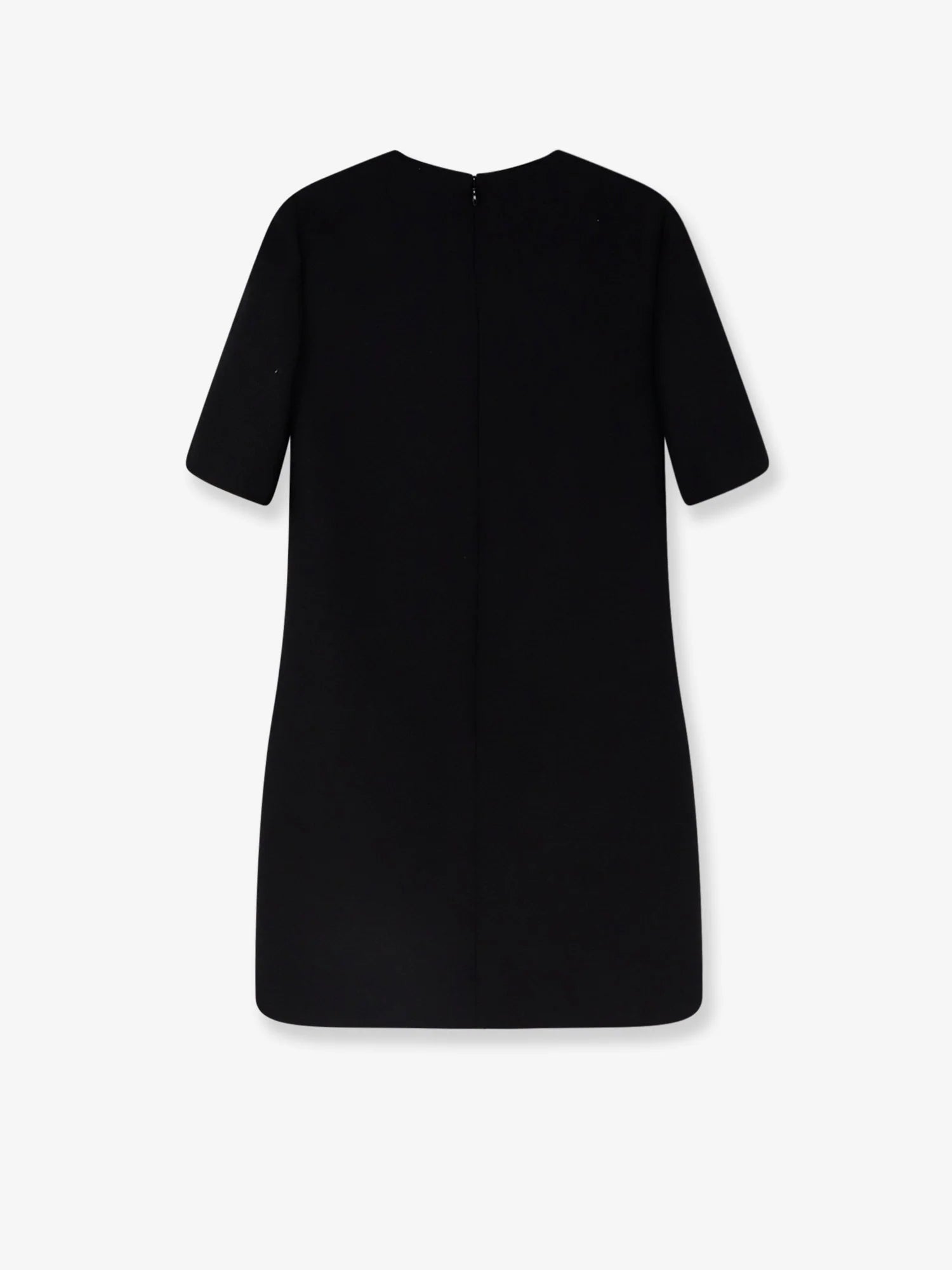 Virgin wool and silk mini dress