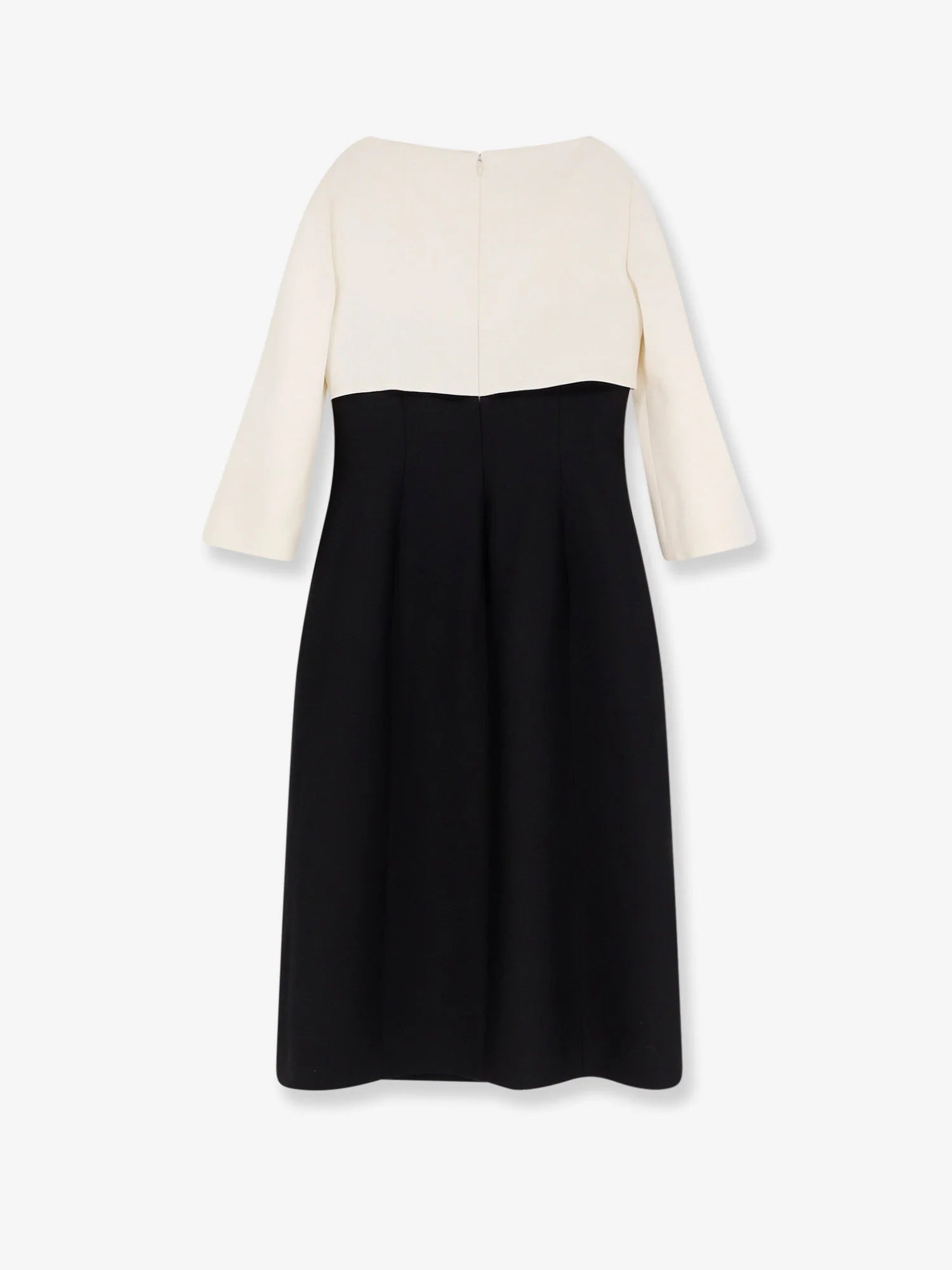 Crêpe midi dress