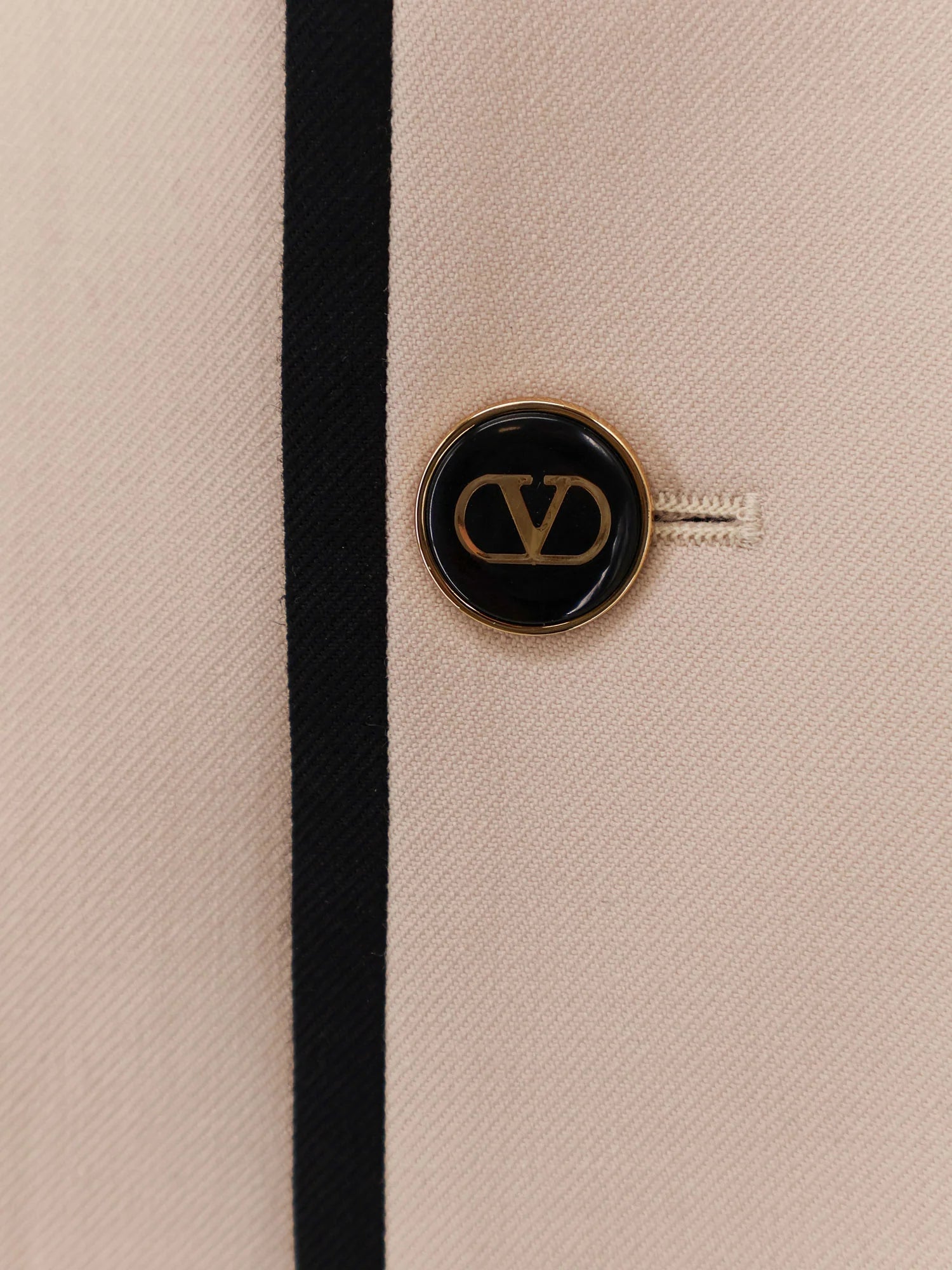 Single-breasted virgin wool blazer
