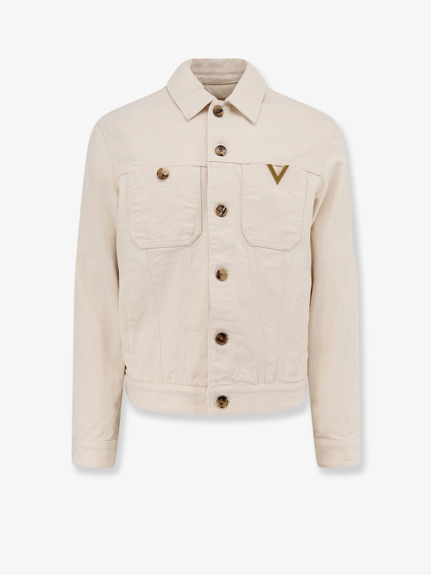 White denim jacket