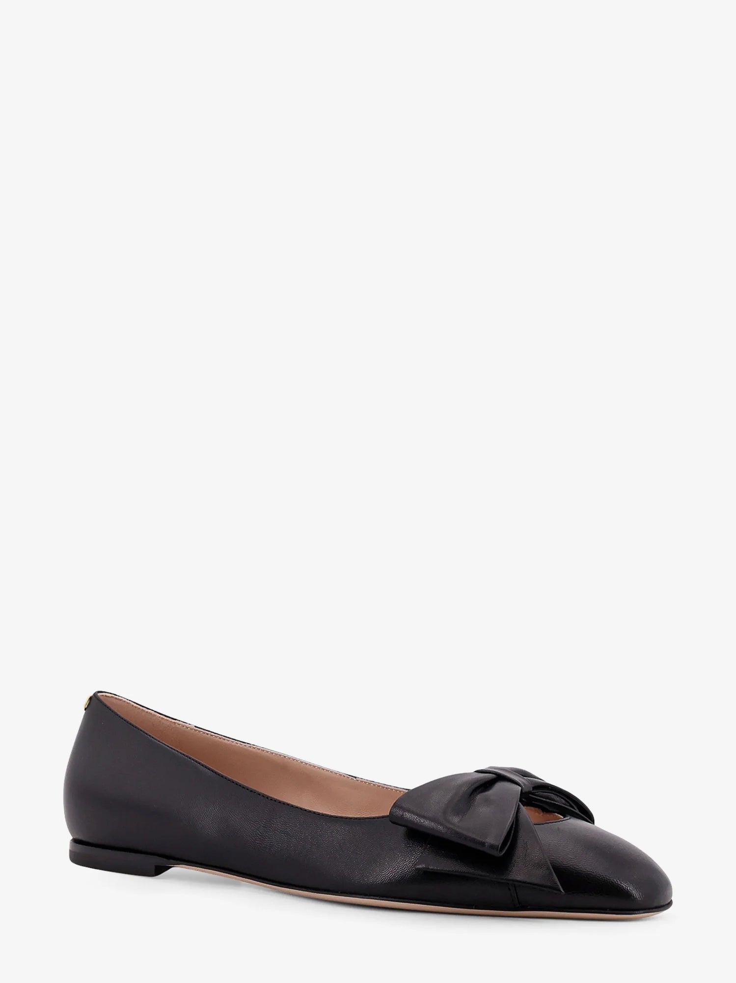Leather Bowow ballerinas