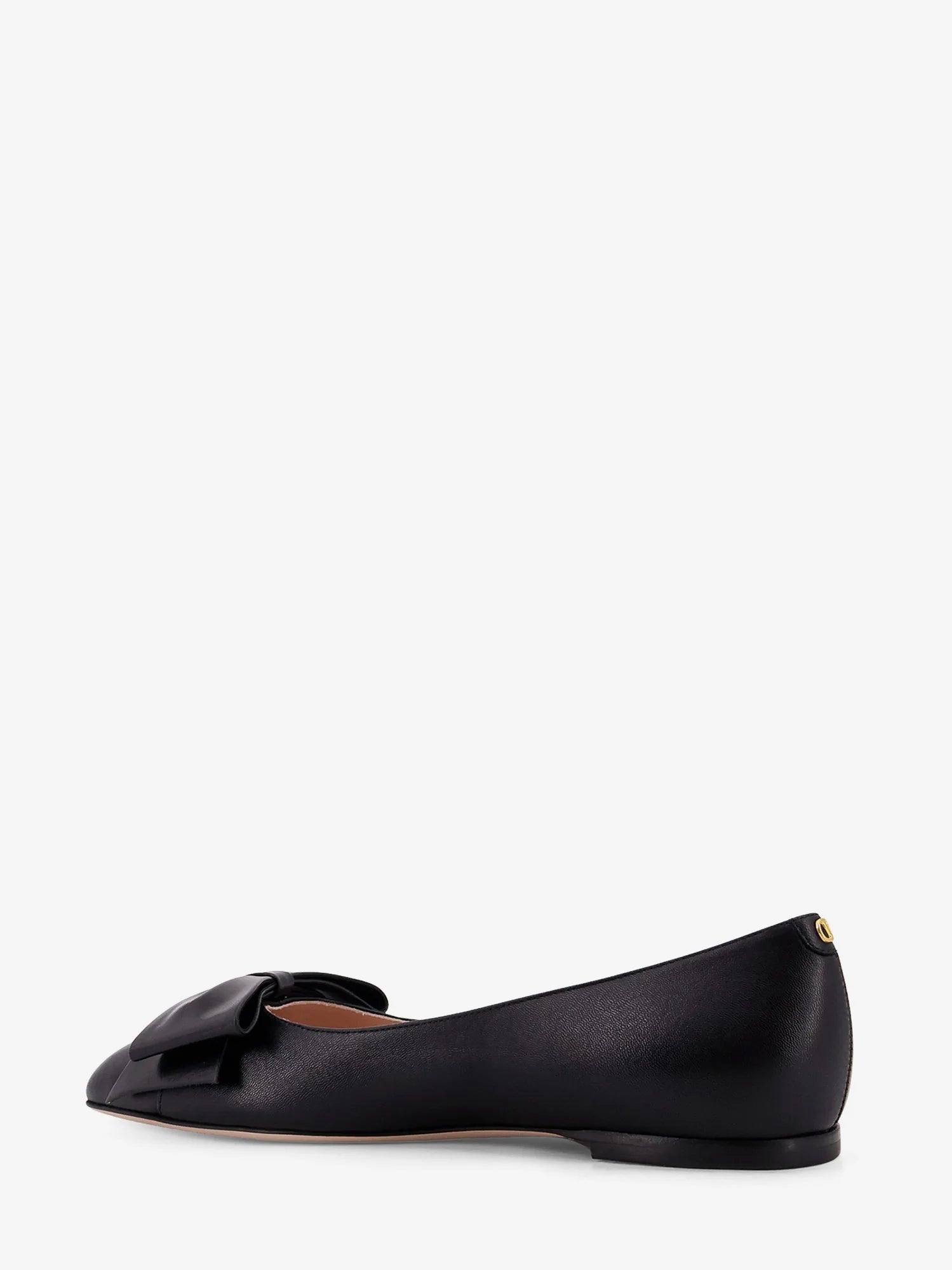 Leather Bowow ballerinas