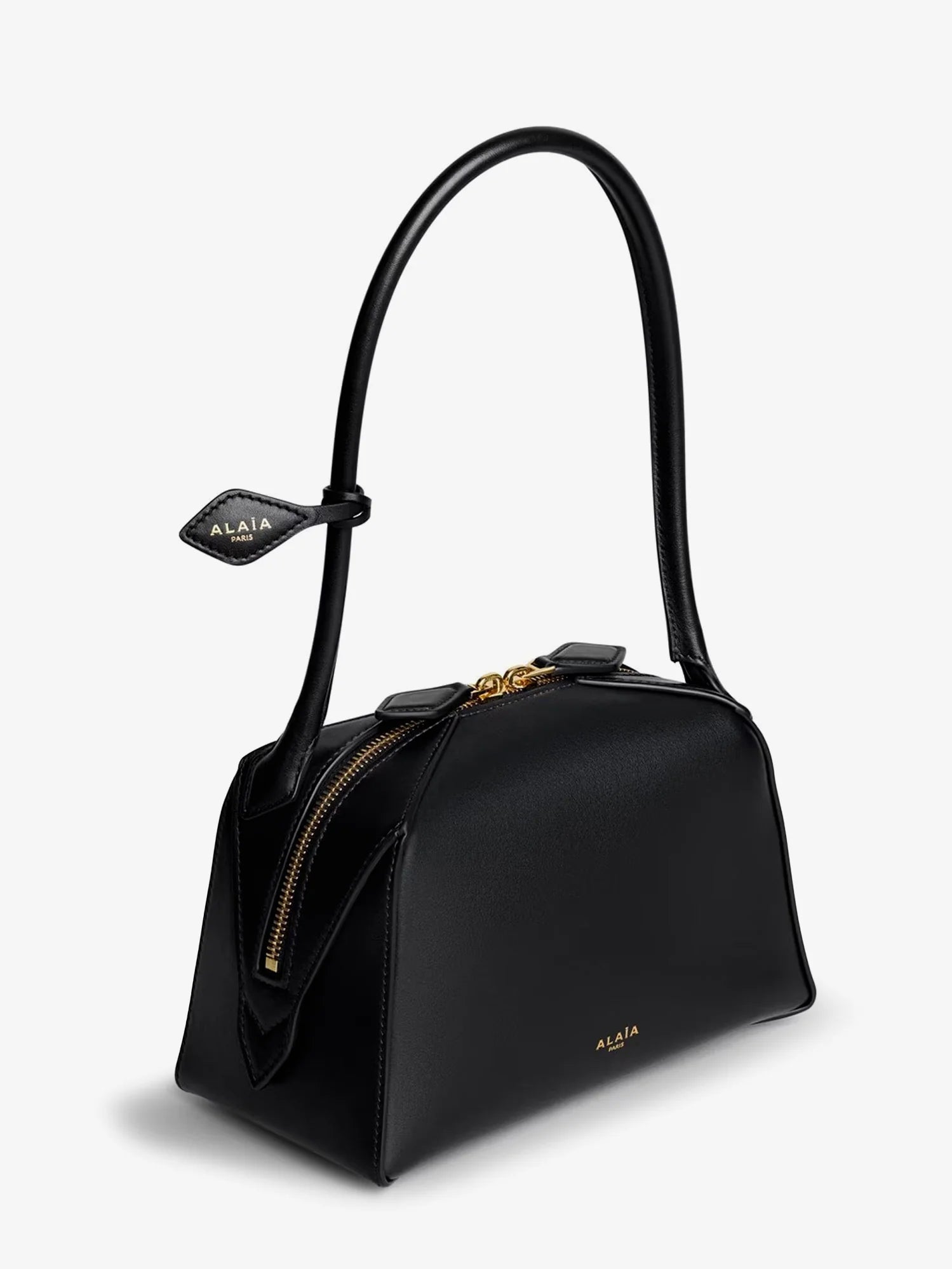 Le Teckel leather shoulder bag