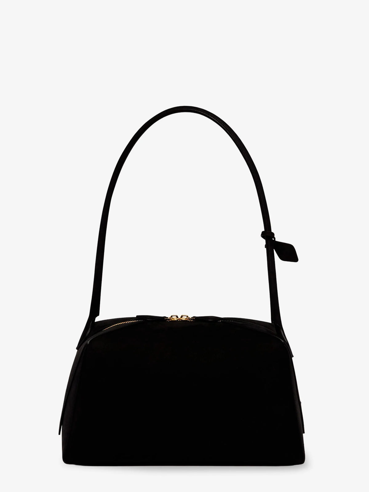 Le Bouledogue nubuck shoulder bag