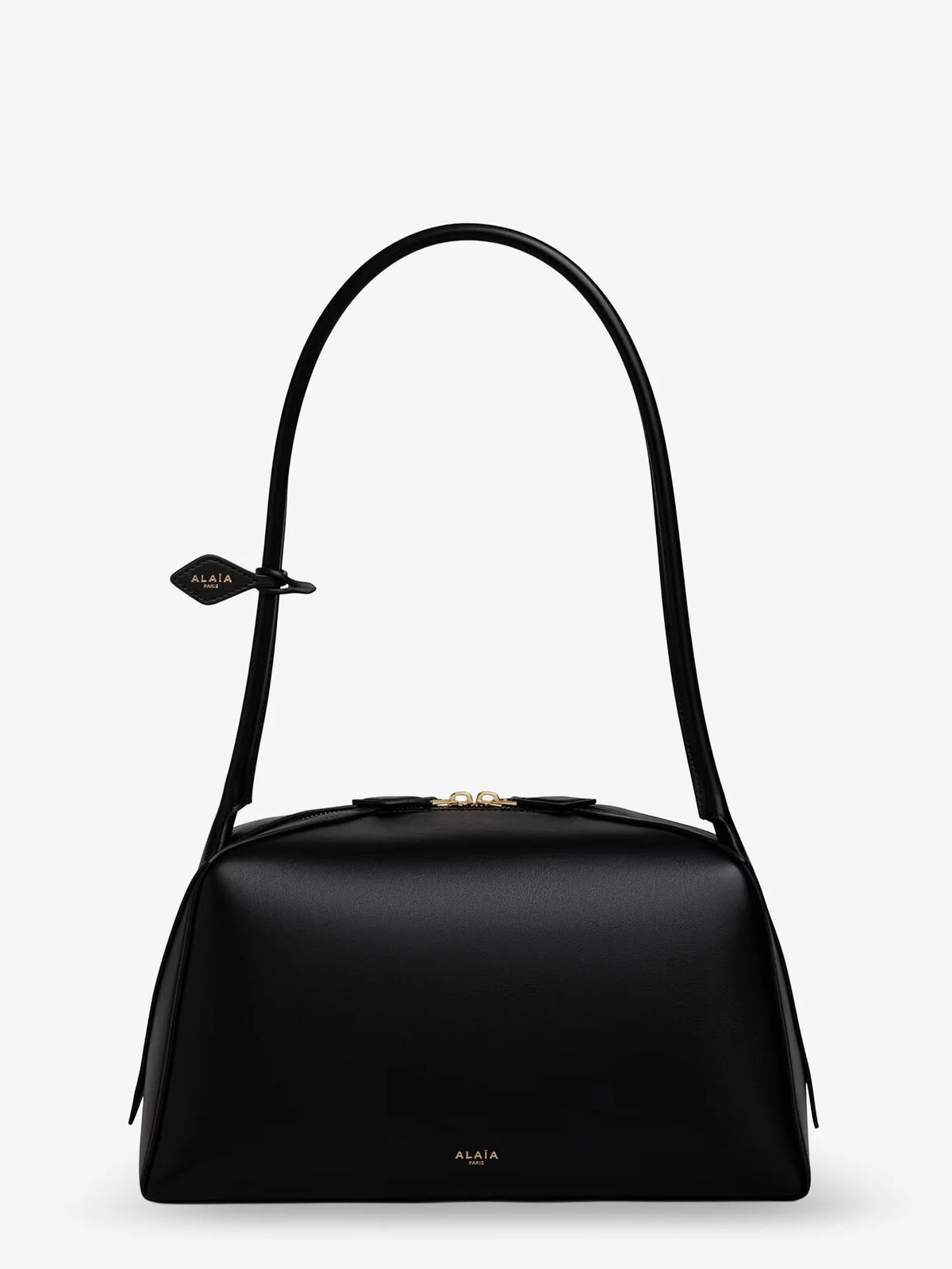Bouledogue leather shoulder bag