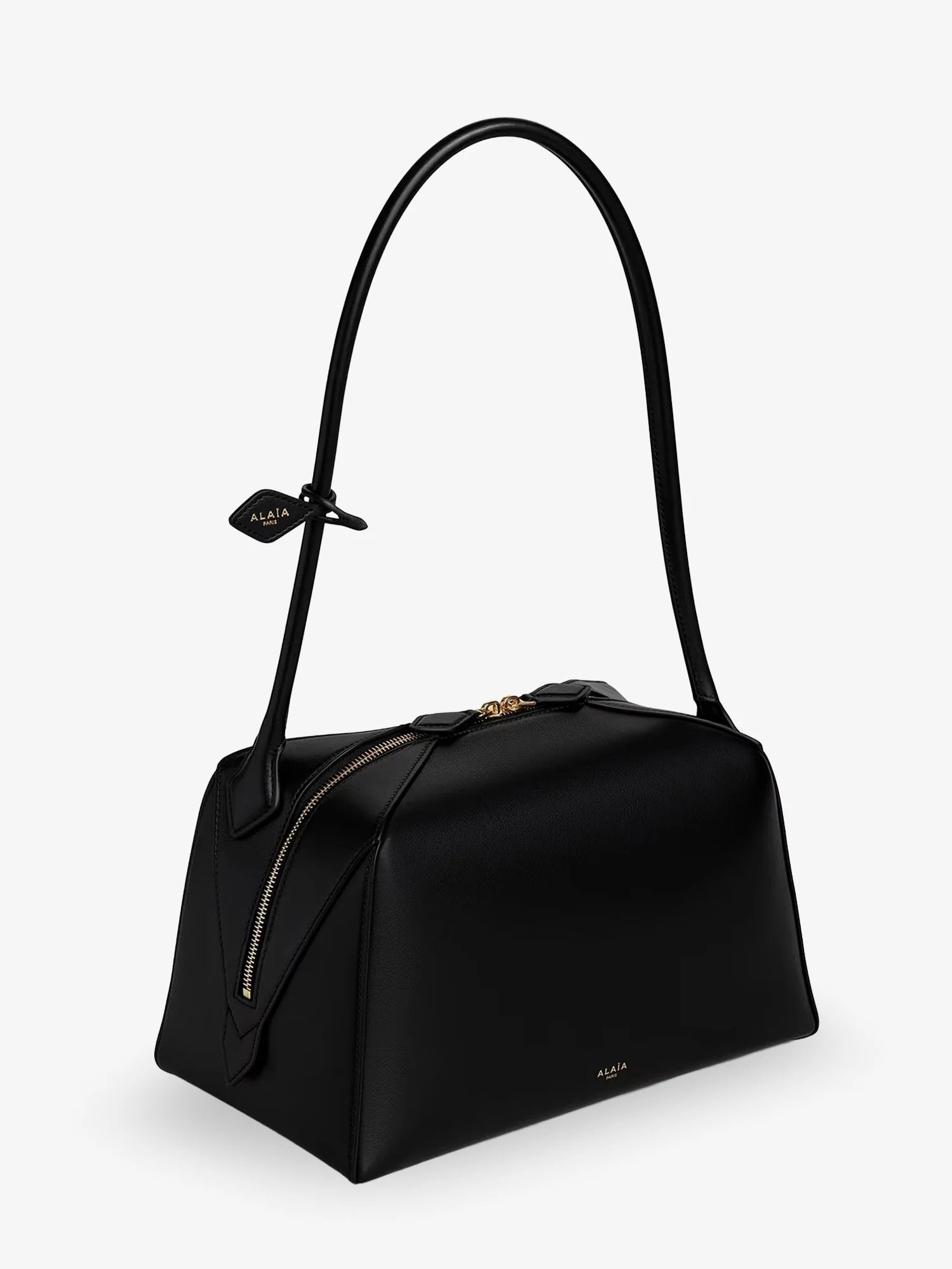 Bouledogue leather shoulder bag