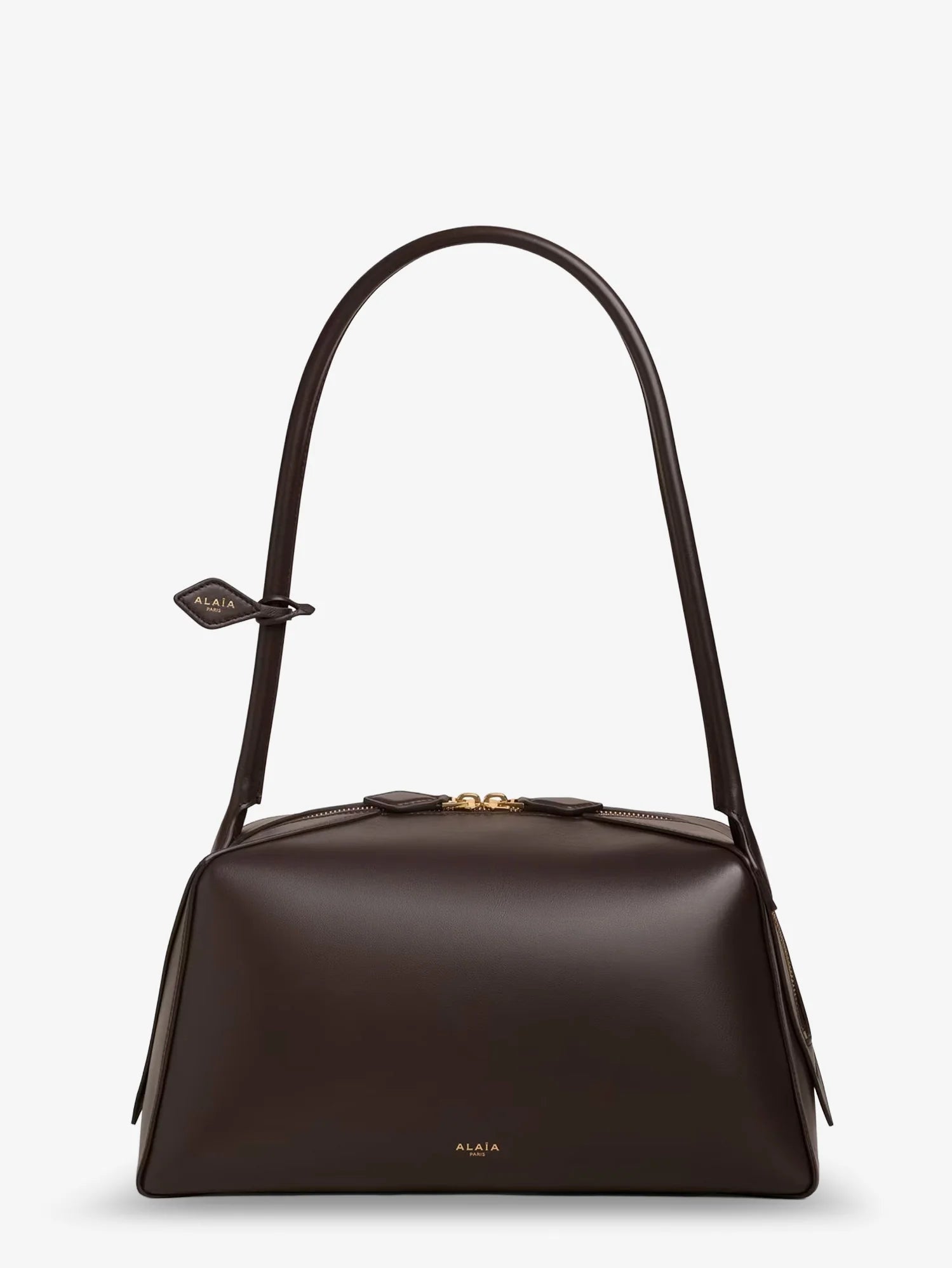 Bouledogue leather shoulder bag