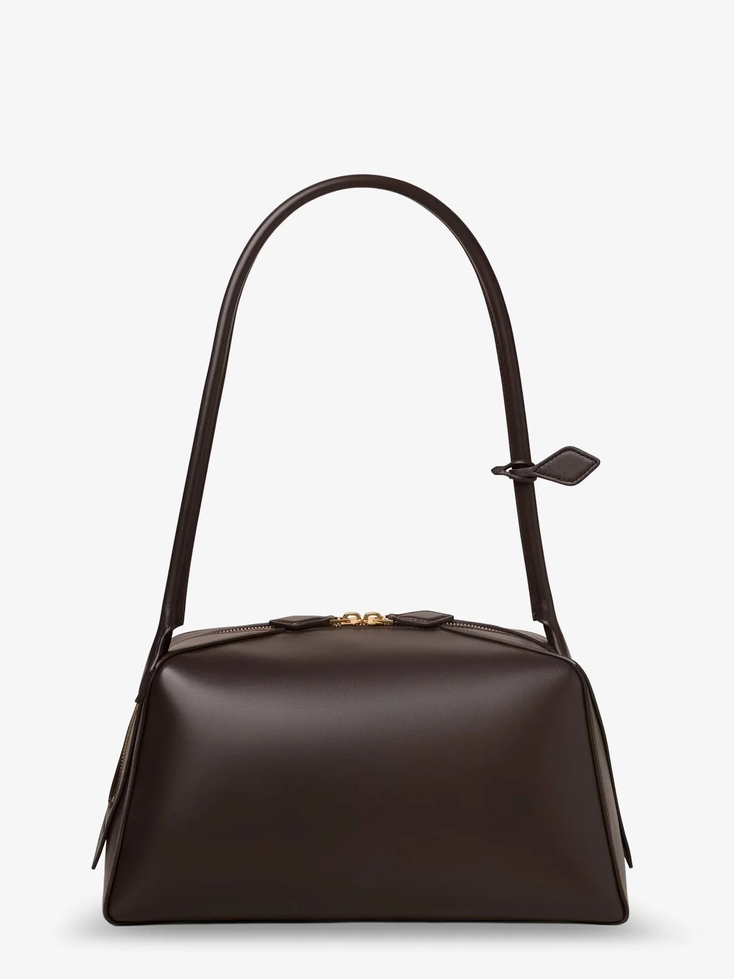 Bouledogue leather shoulder bag