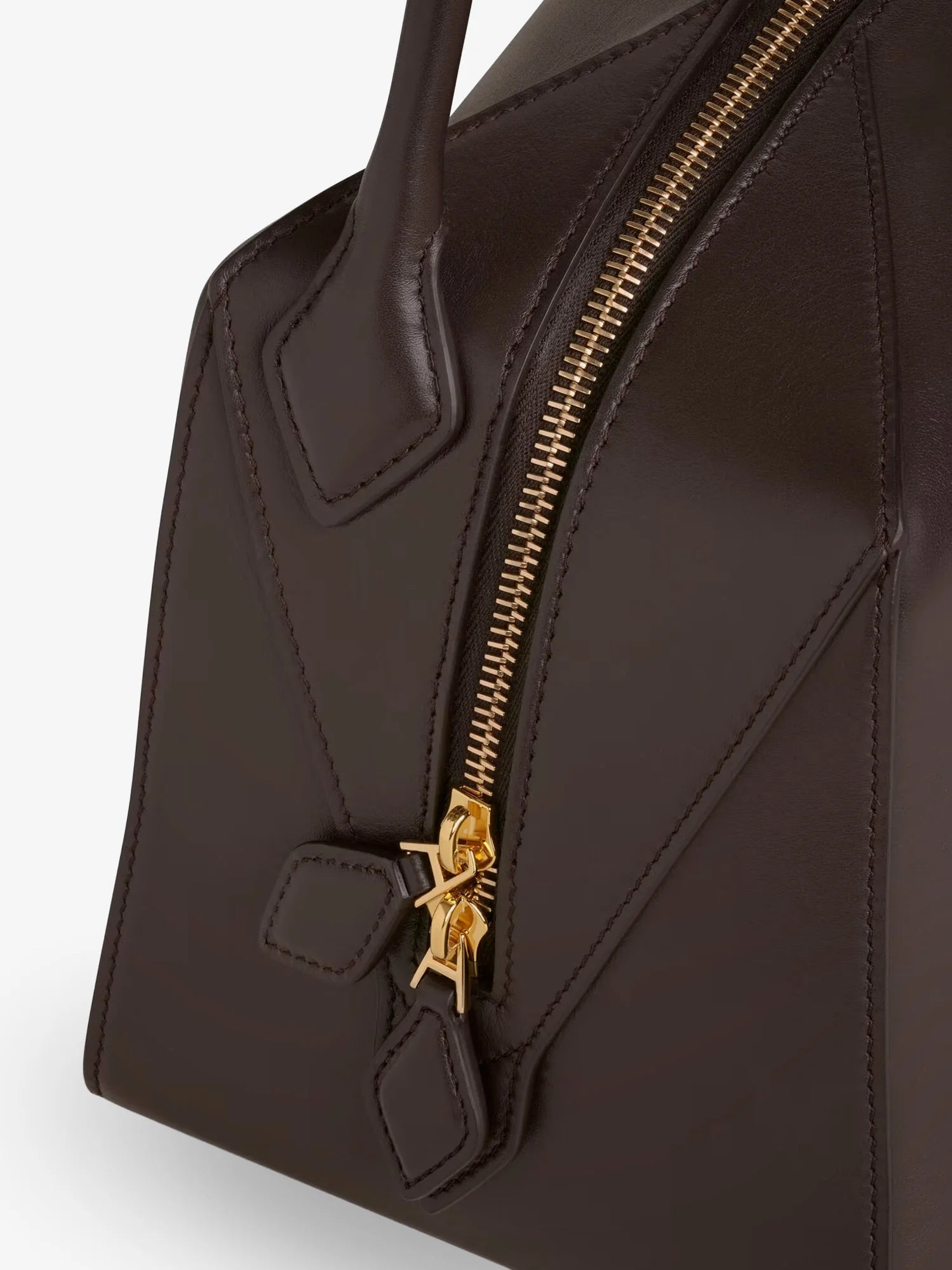 Bouledogue leather shoulder bag