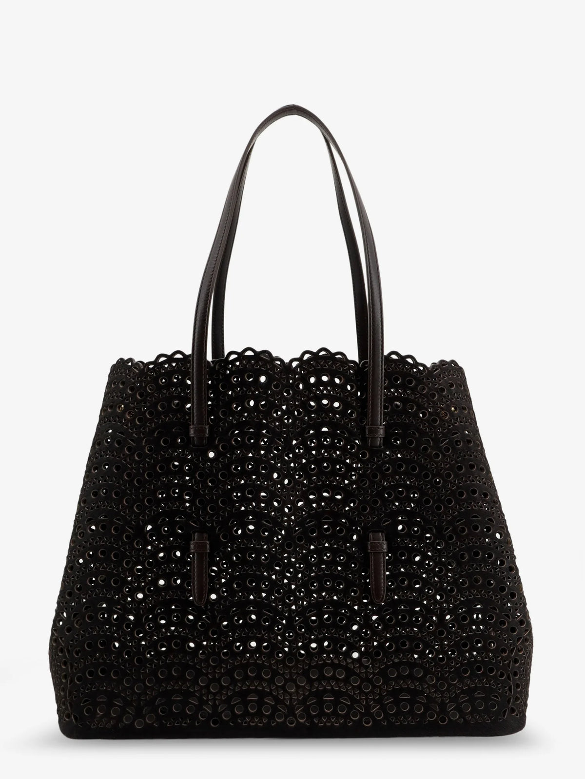 Mina hair-calf handbag