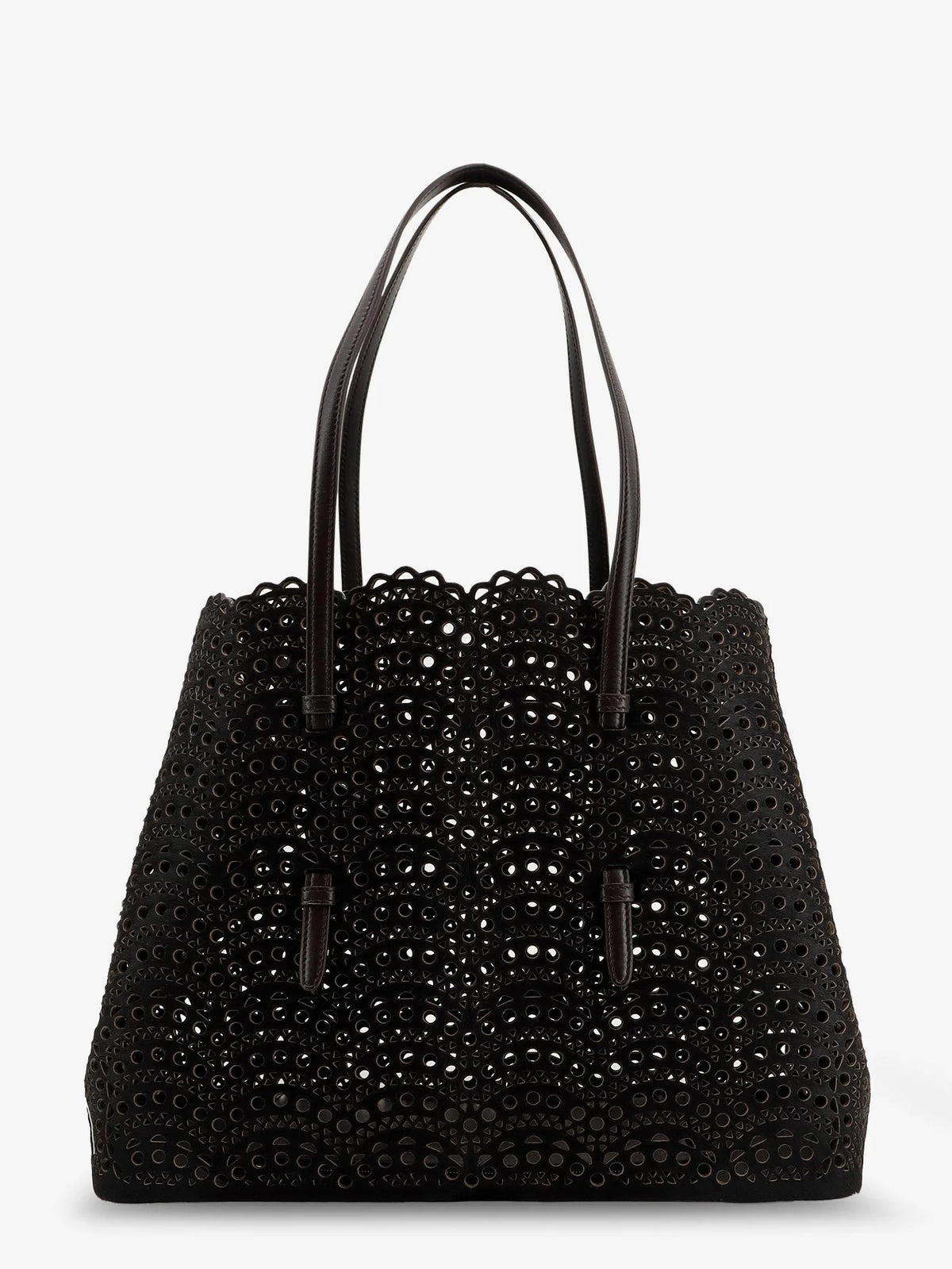 Mina hair-calf handbag