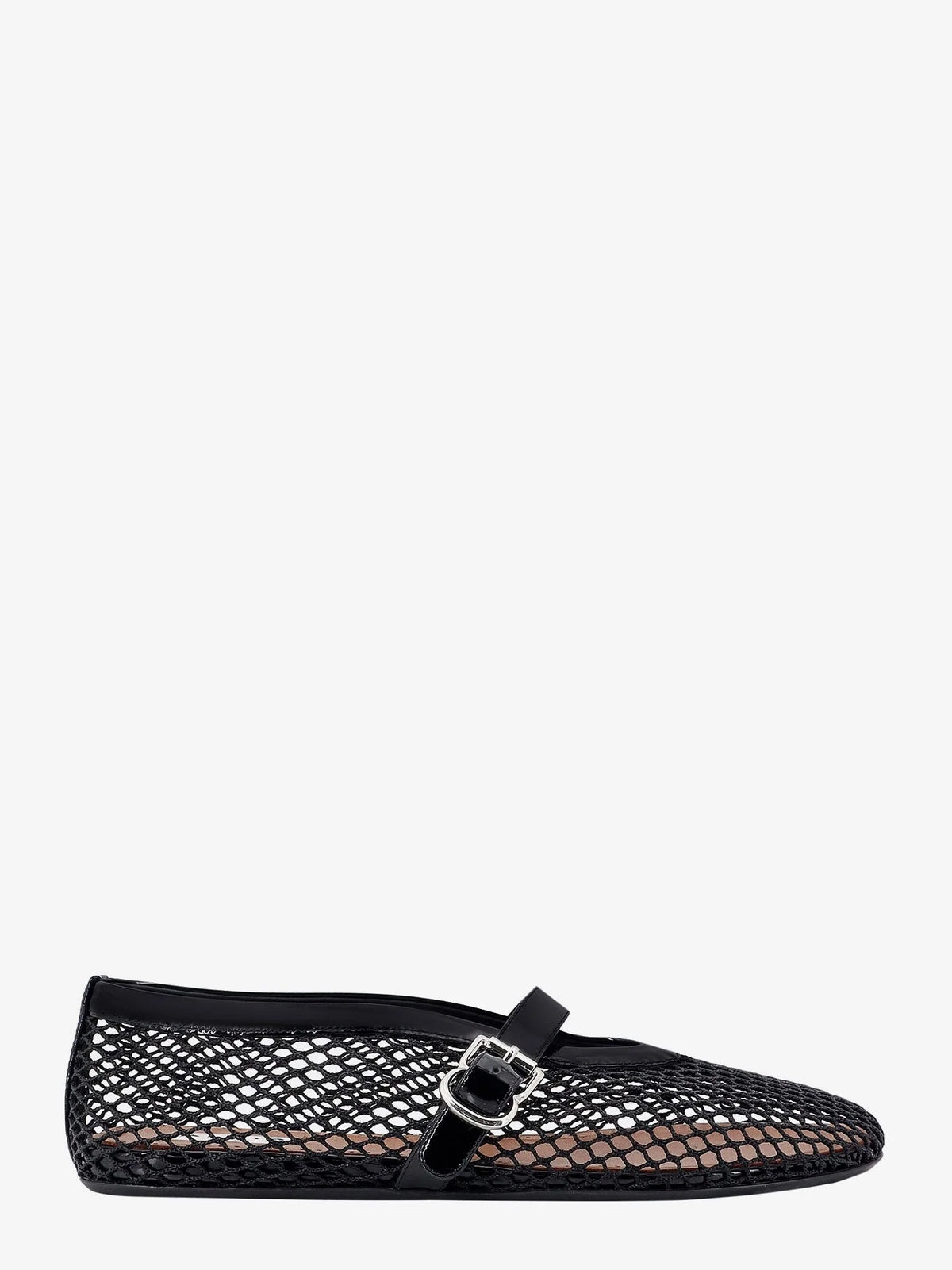 Mesh ballet flats