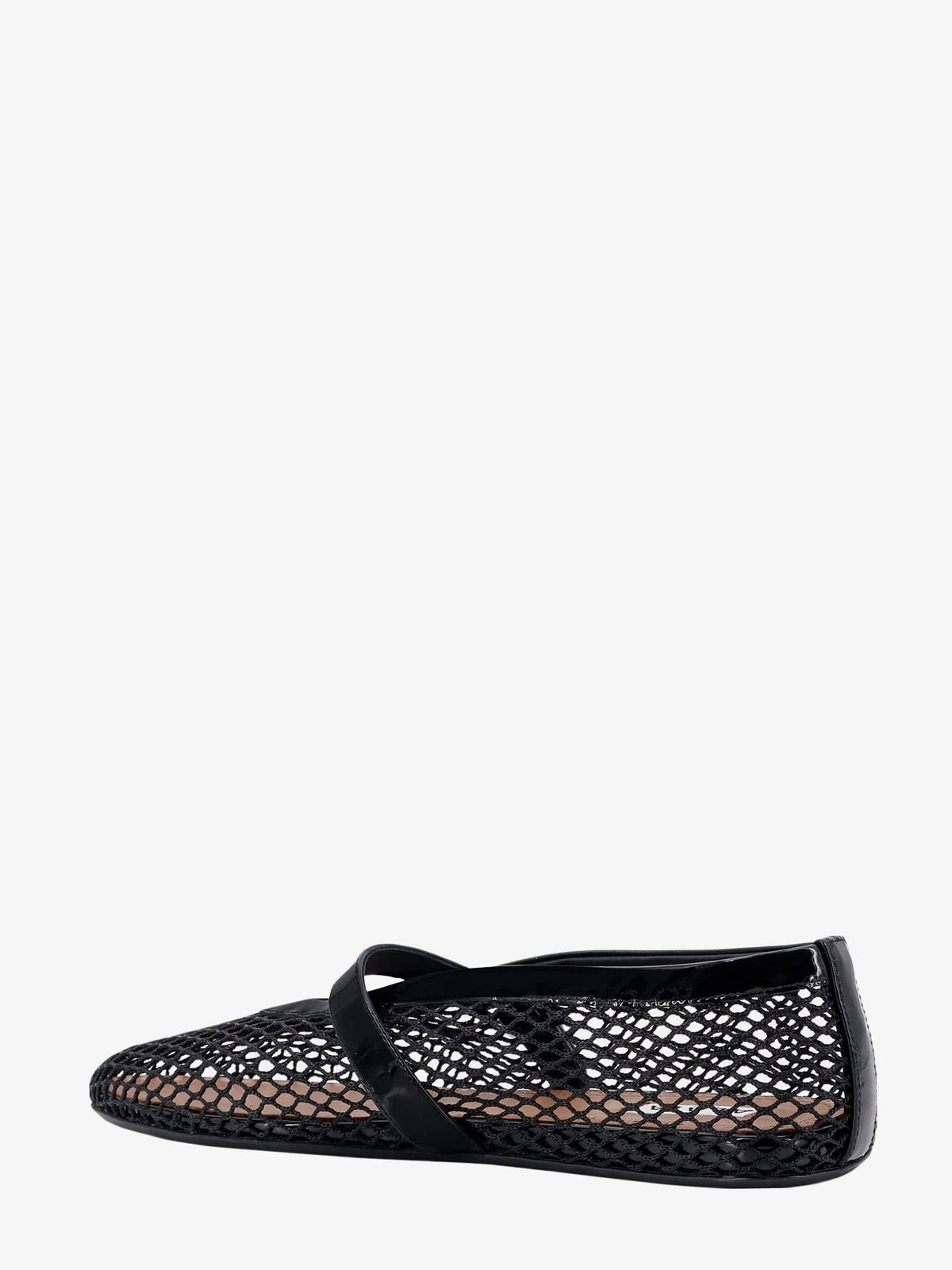 Mesh ballet flats