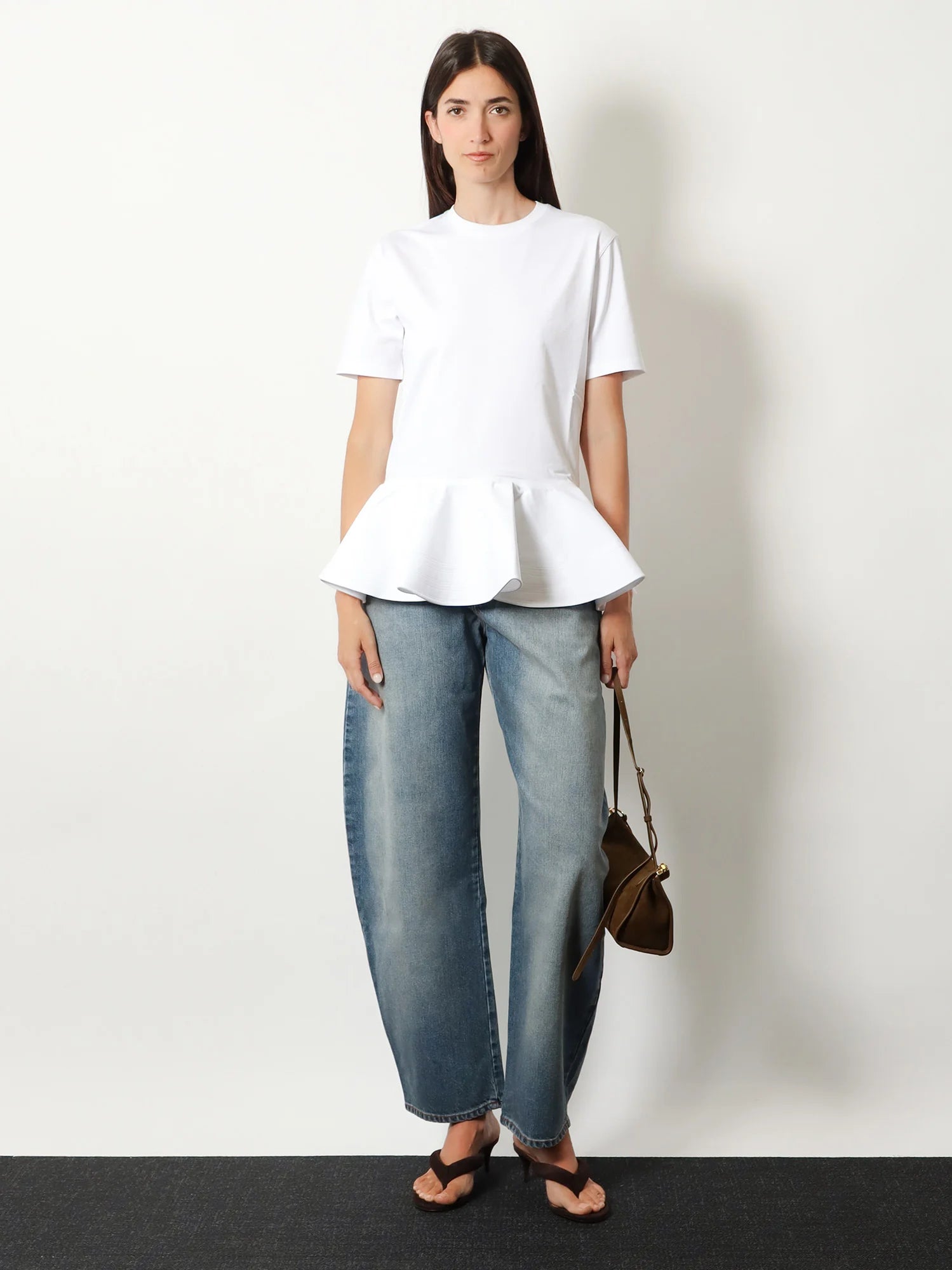 Crinoline cotton jersey t-shirt