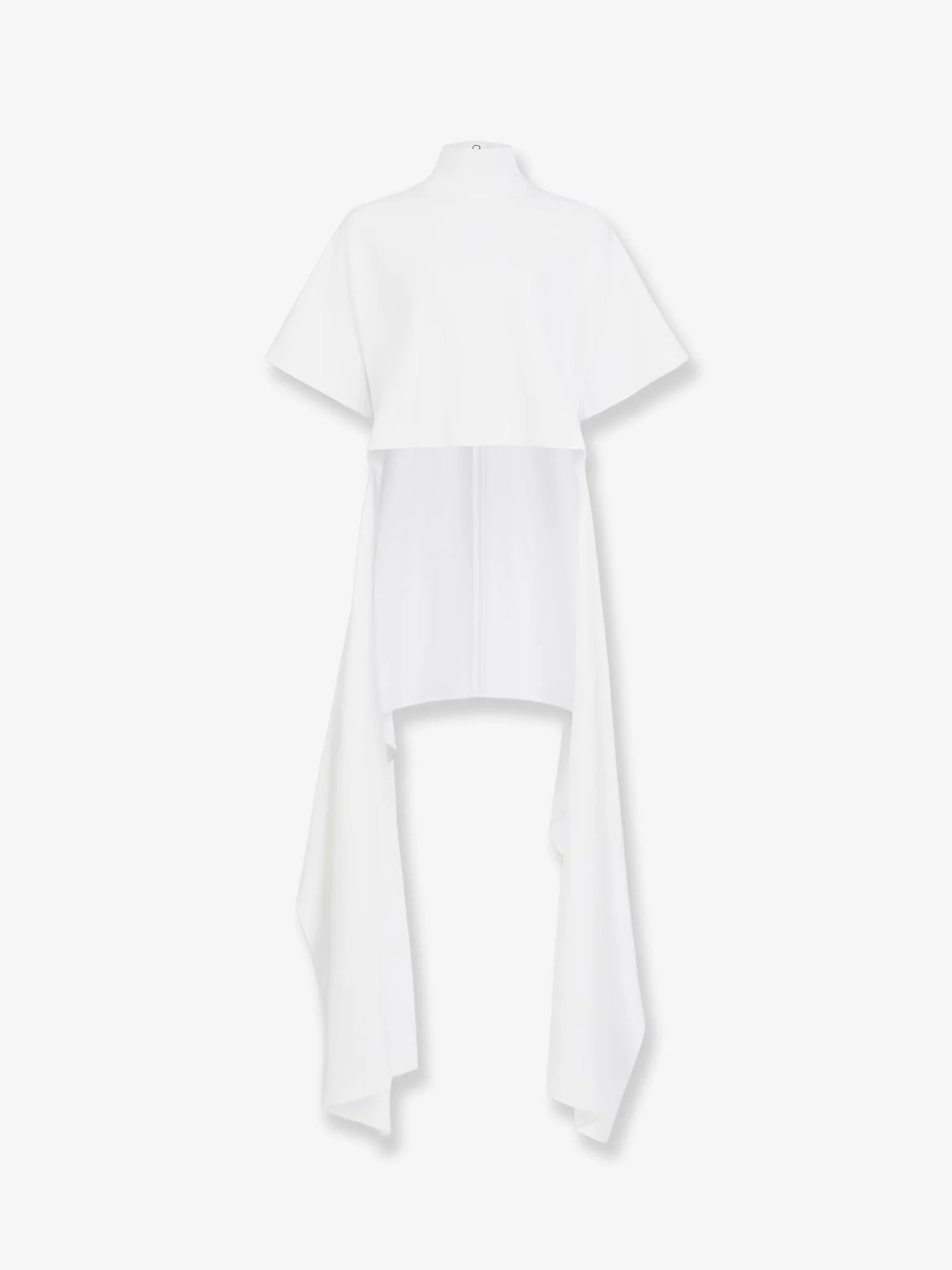 Asym cotton blend t-shirt