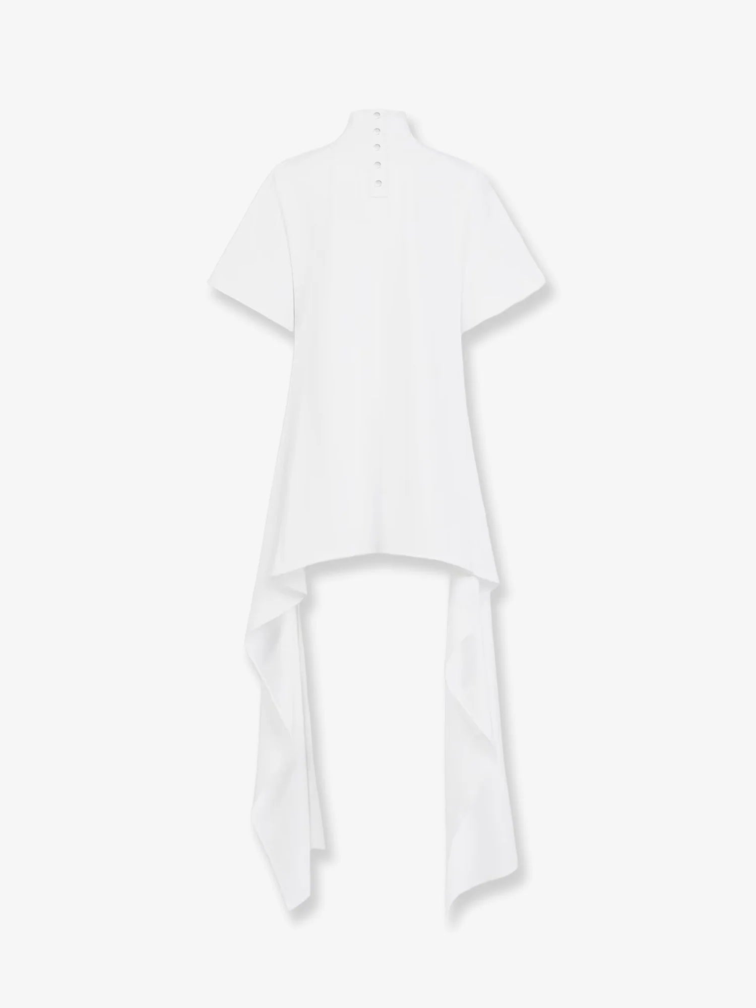 Asym cotton blend t-shirt