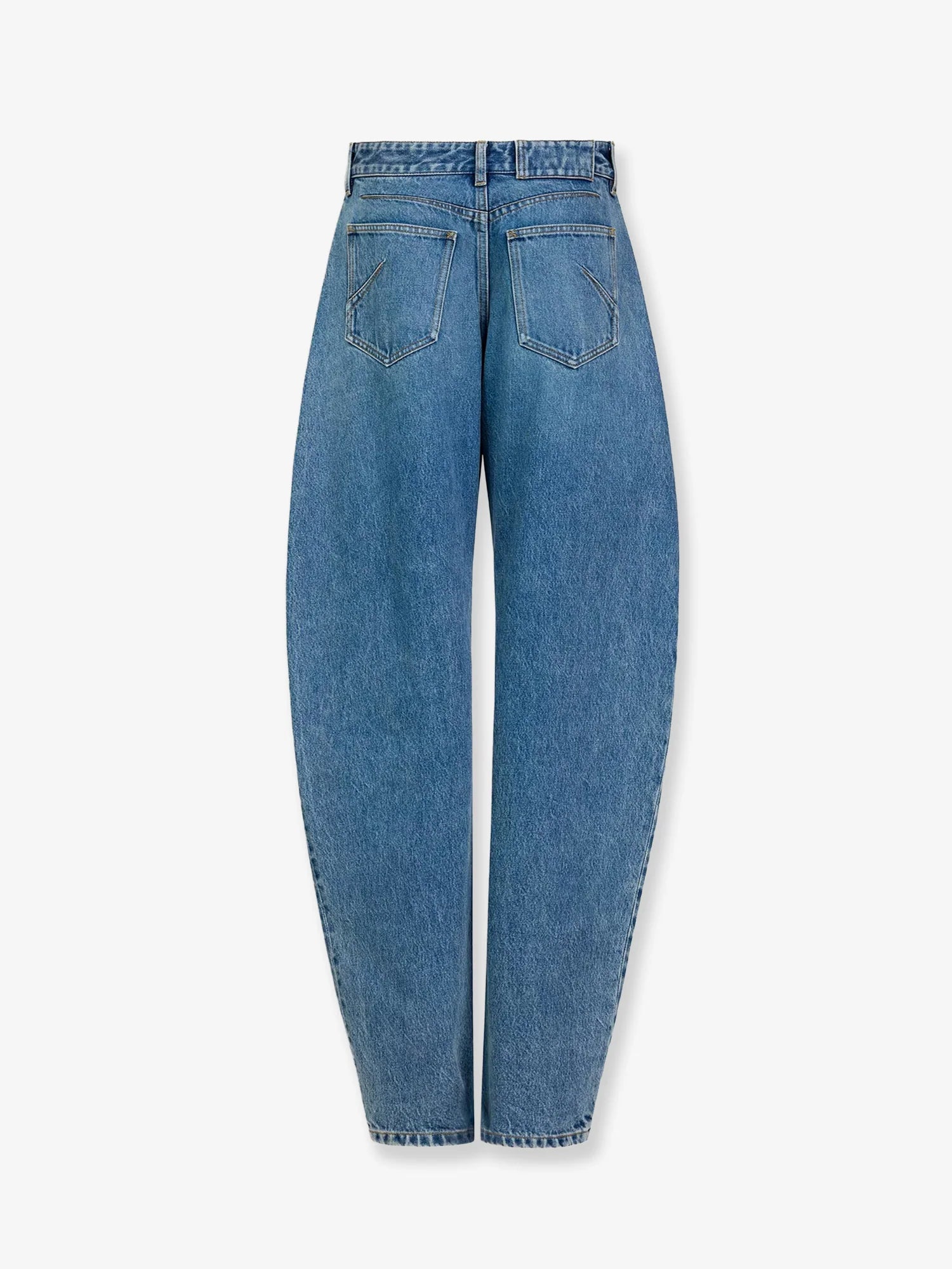 Blue denim jeans